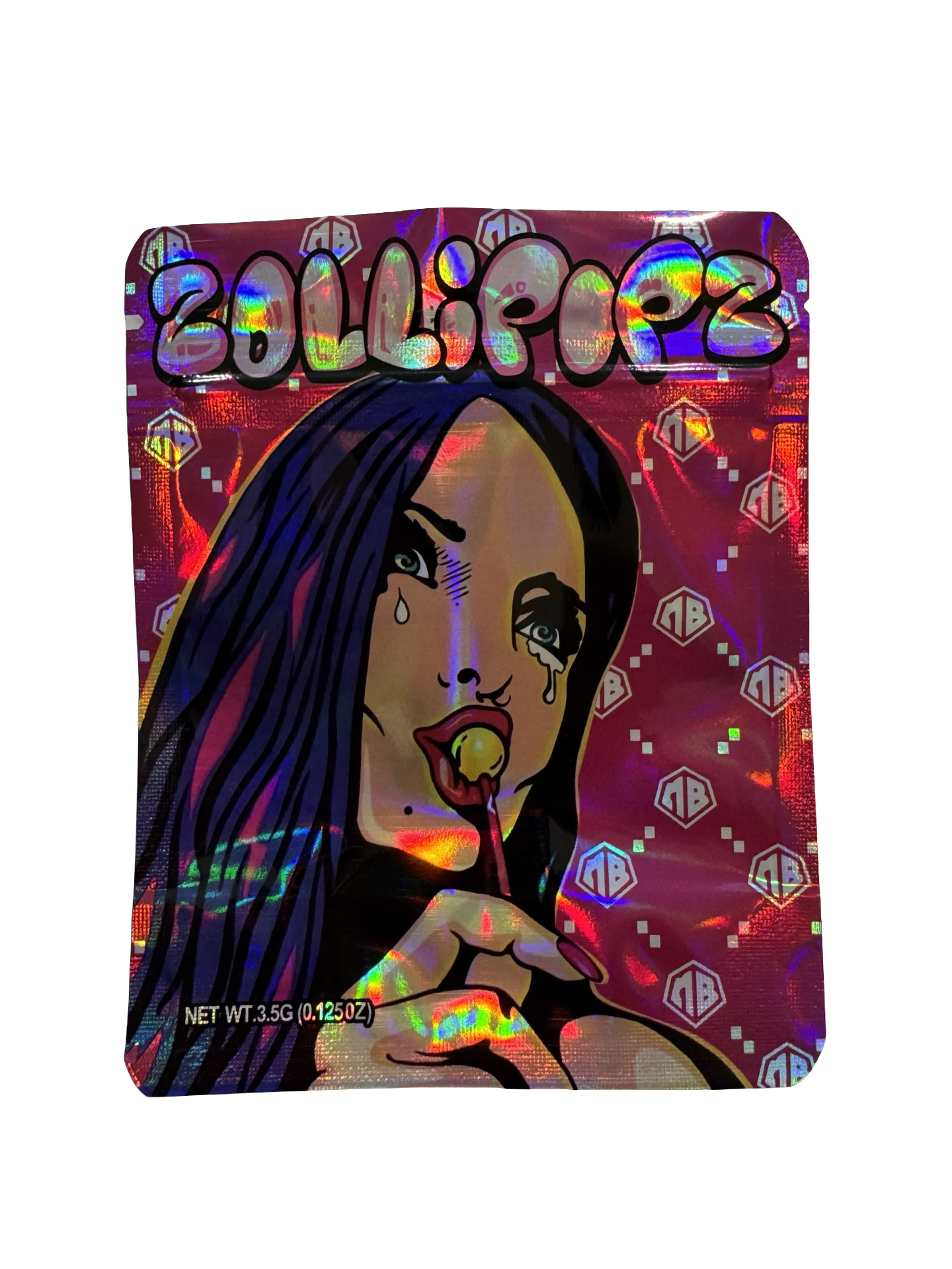 Pink Zollipopz Mylar Bags 3.5g Pink Zollipopz Mylar Bags 3.5g