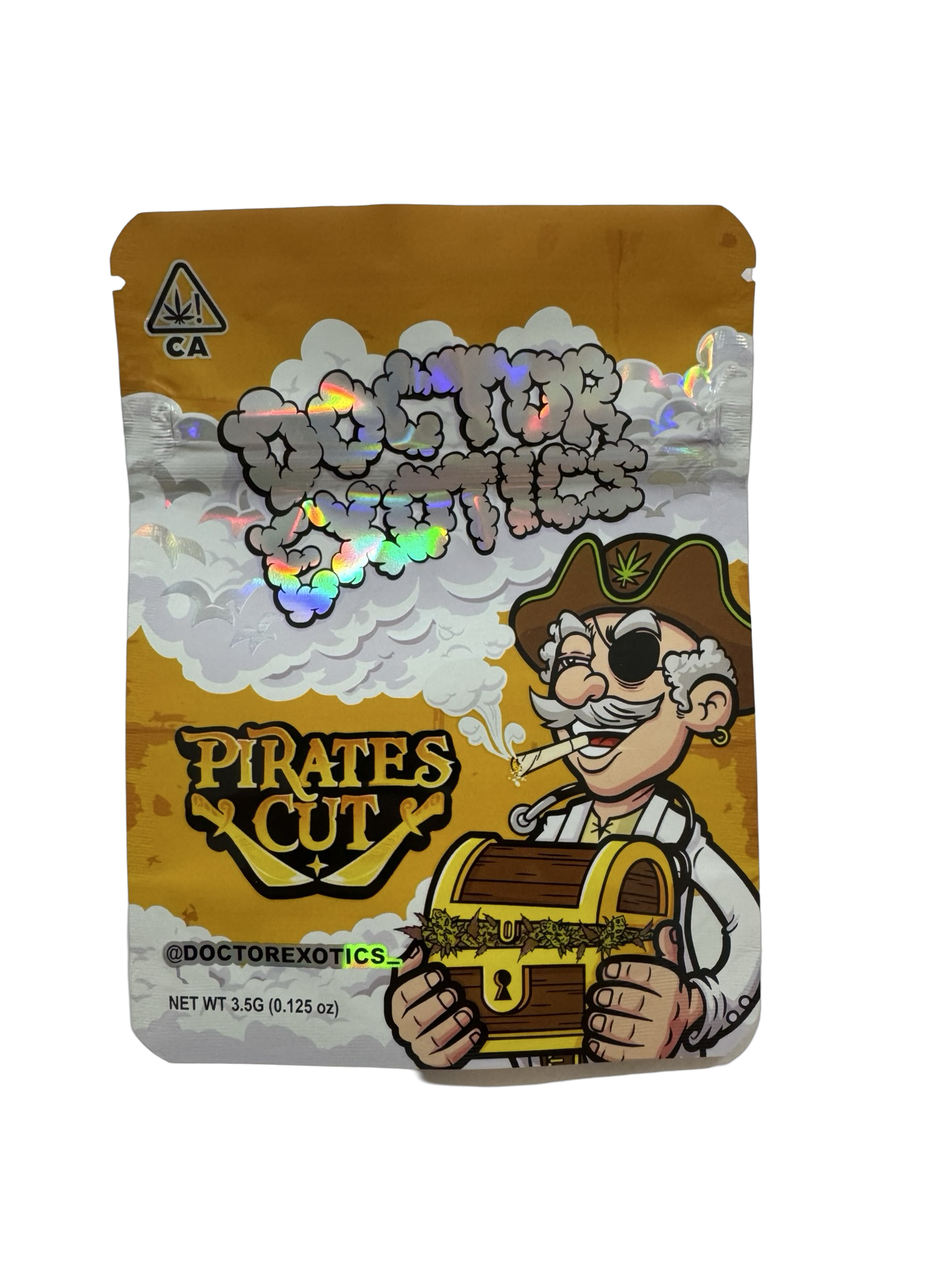 Pirates Cut Mylar Bags 3.5g Doctor Exotics Pirates Cut Mylar Bags 3.5g Doctor Exotics