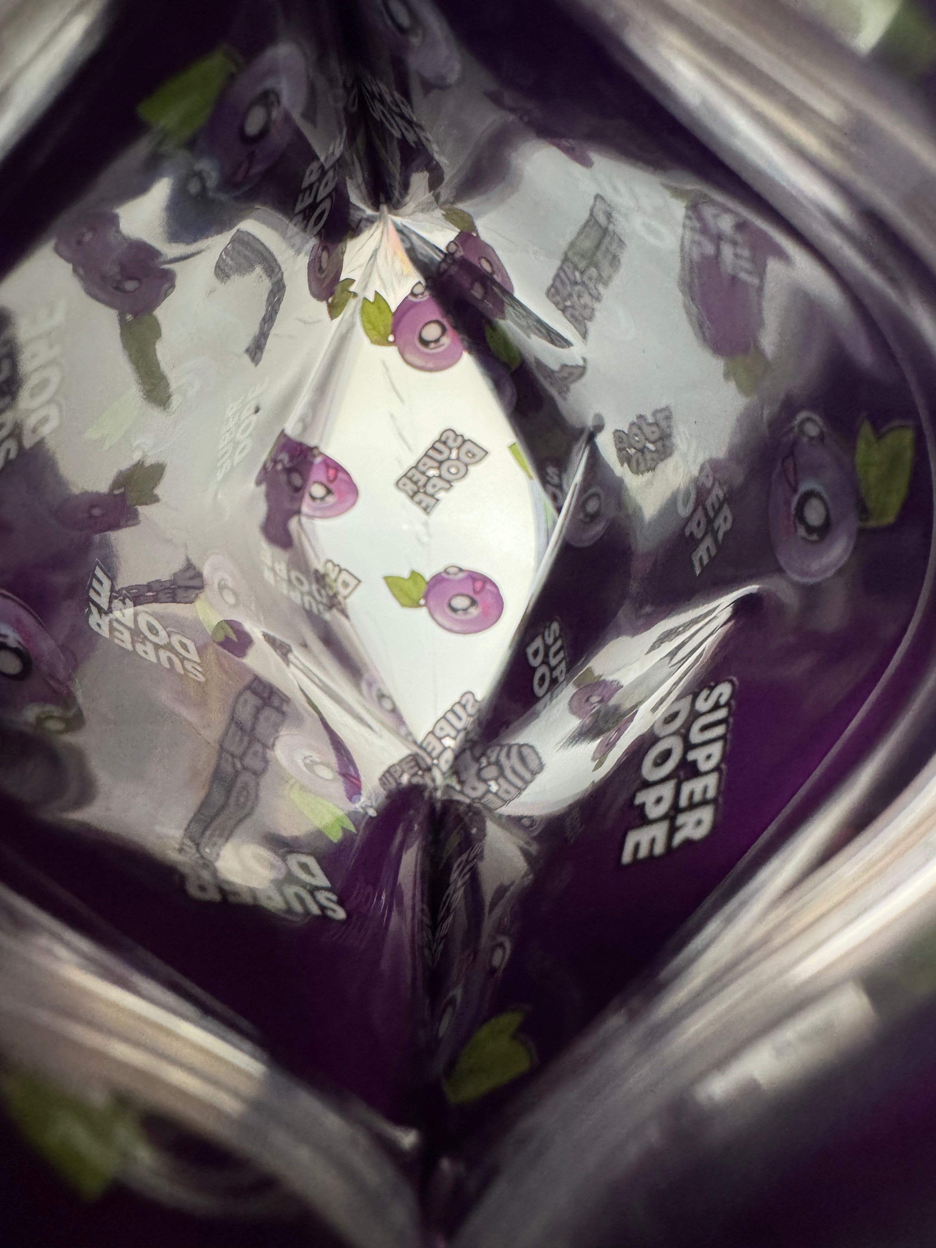 Plum Popperz Edition 3 Mylar Bags 3.5g Super Dope Plum Popperz Edition 3 Mylar Bags 3.5g Super Dope