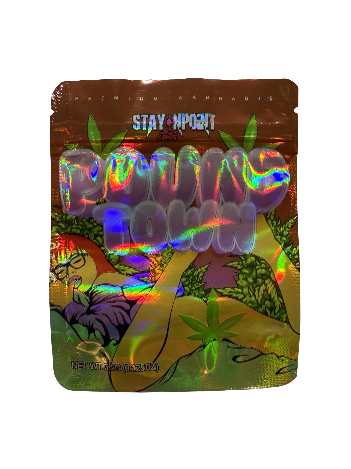 Pound Town Mylar Bags 3.5g Stay Onpoint Pound Town Mylar Bags 3.5g Stay Onpoint