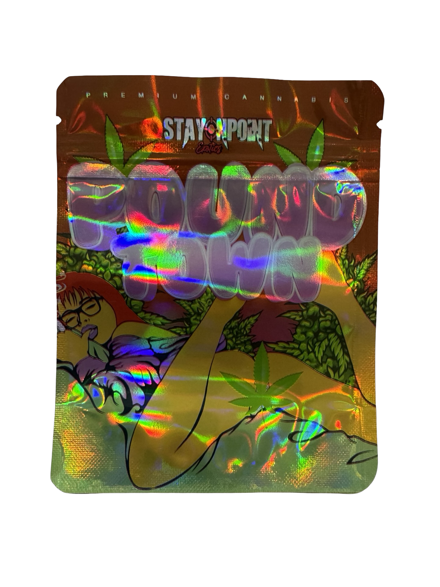 Pound Town Mylar Bags 3.5g Stay Onpoint Pound Town Mylar Bags 3.5g Stay Onpoint