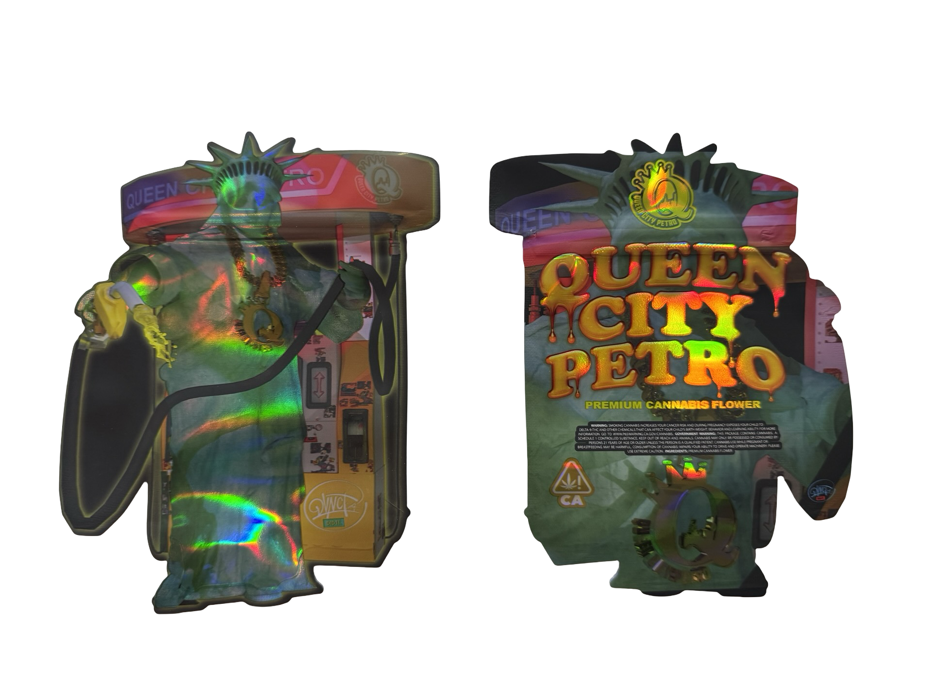 Queen City Petro 3.5g Mylar Bags Davinci