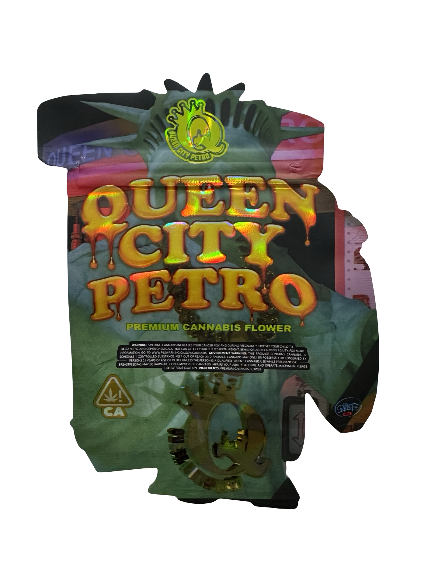 Queen City Petro 3.5g Mylar Bags Davinci Queen City Petro 3.5g Mylar Bags Davinci
