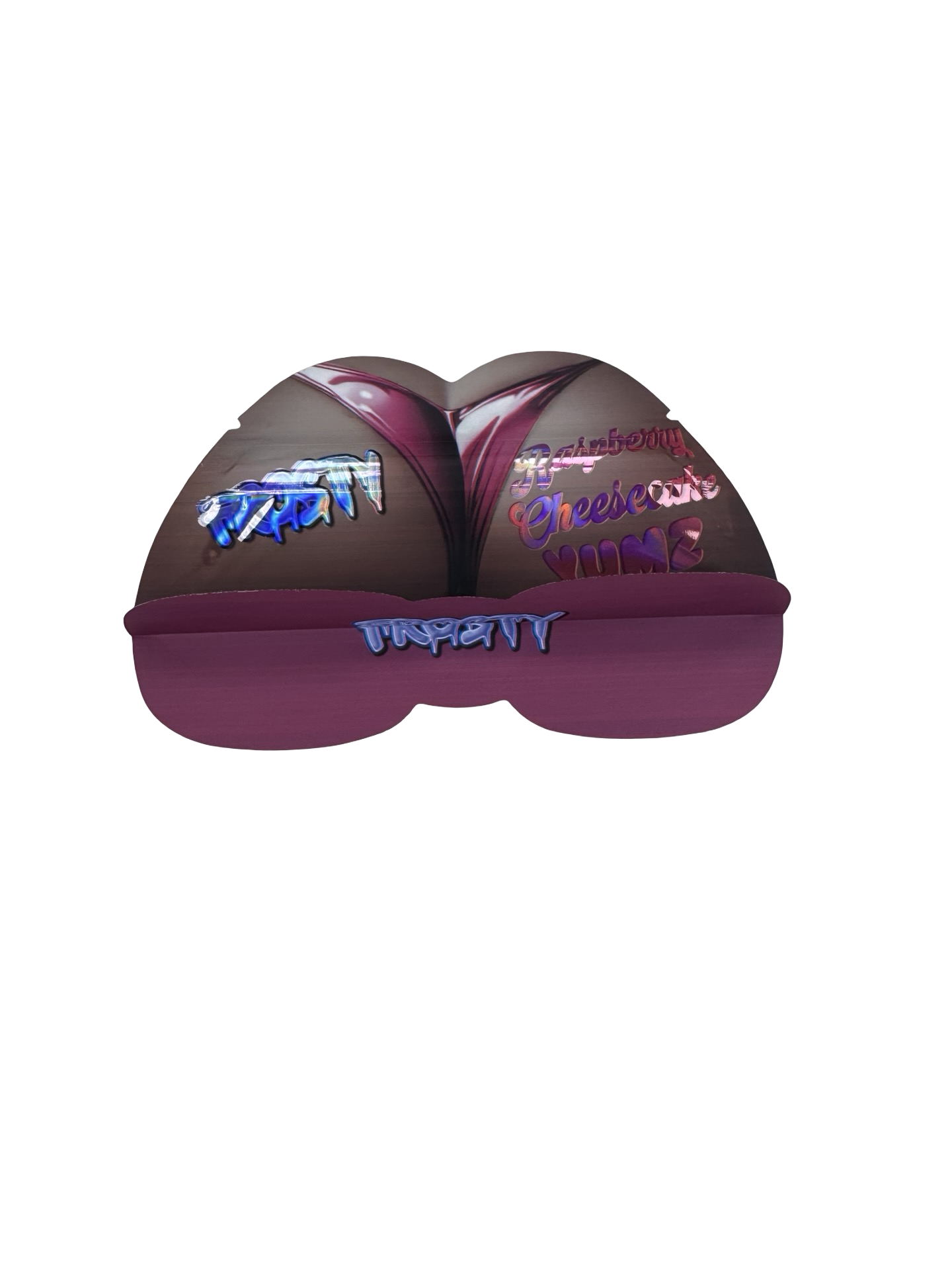 Raspberry Cheesecake Yumz Mylar Bags 3.5g Frosty (streaks) Raspberry Cheesecake Yumz Mylar Bags 3.5g Frosty (streaks)