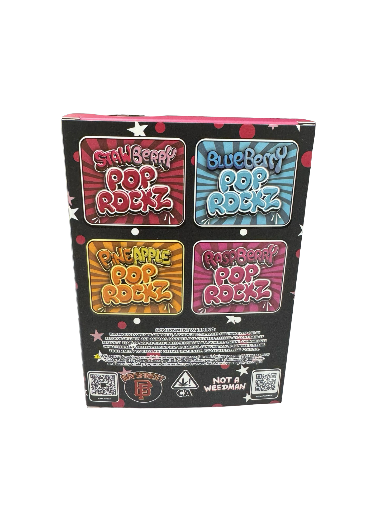 Raspberry Pop Rockz 3.5g Mylar Bags & Boxes Bays Finest Raspberry Pop Rockz 3.5g Mylar Bags & Boxes Bays Finest