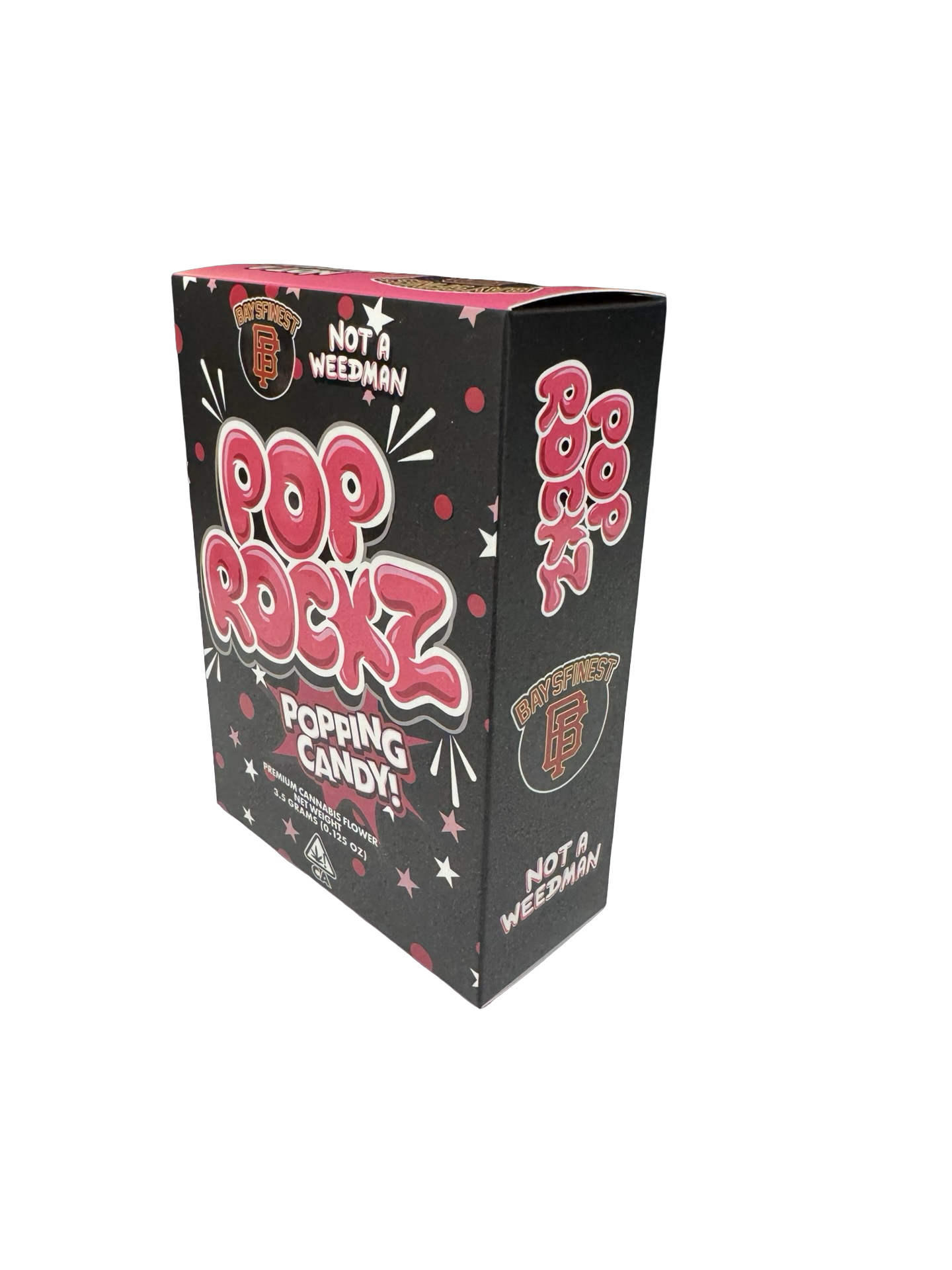 Raspberry Pop Rockz 3.5g Mylar Bags & Boxes Bays Finest (25 Raspberry Pop Rockz 3.5g Mylar Bags & Boxes Bays Finest (25