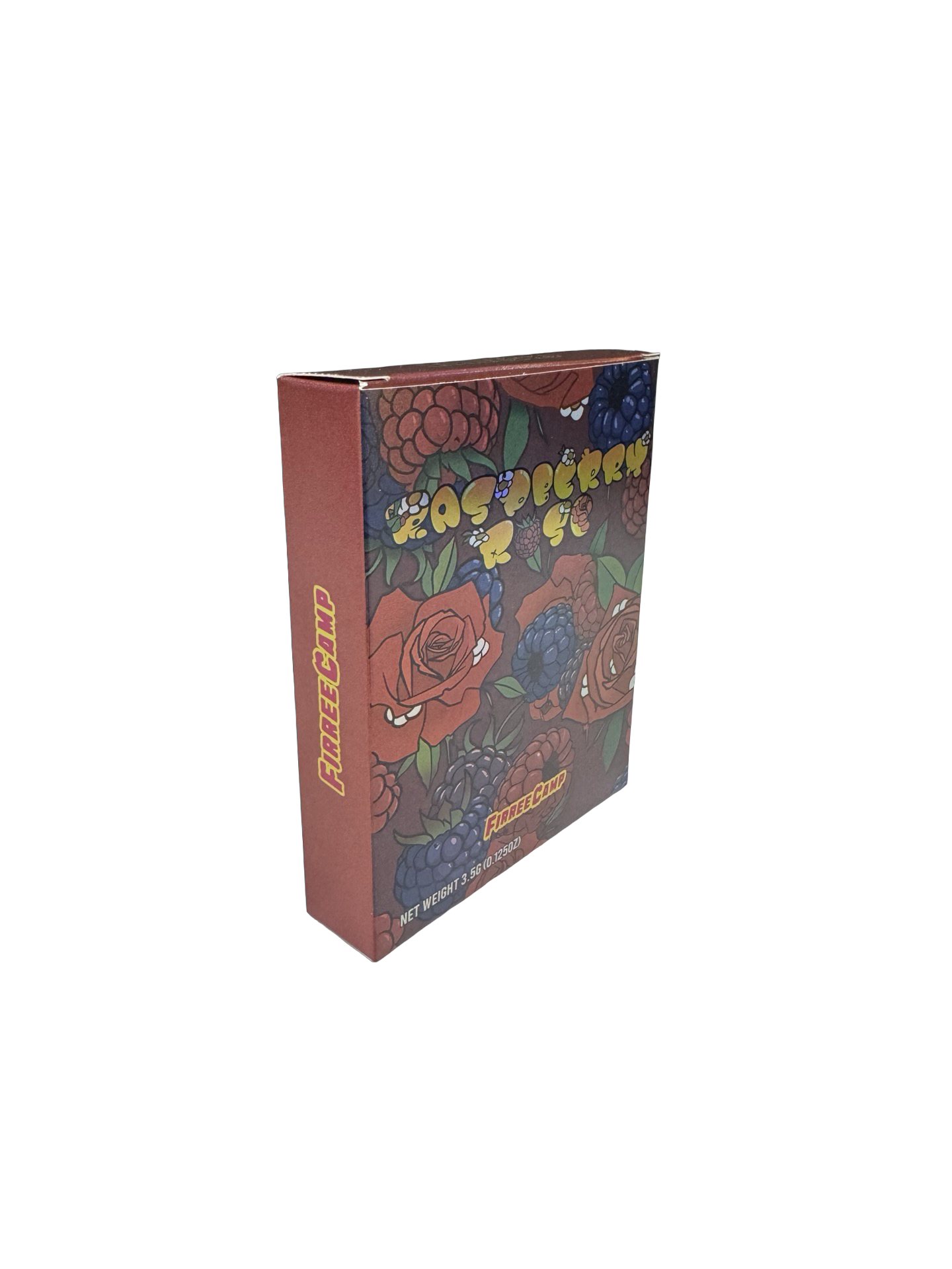 Raspberry Rose 3.5g Mylar Bags & Boxes Firree Camp Raspberry Rose 3.5g Mylar Bags & Boxes Firree Camp