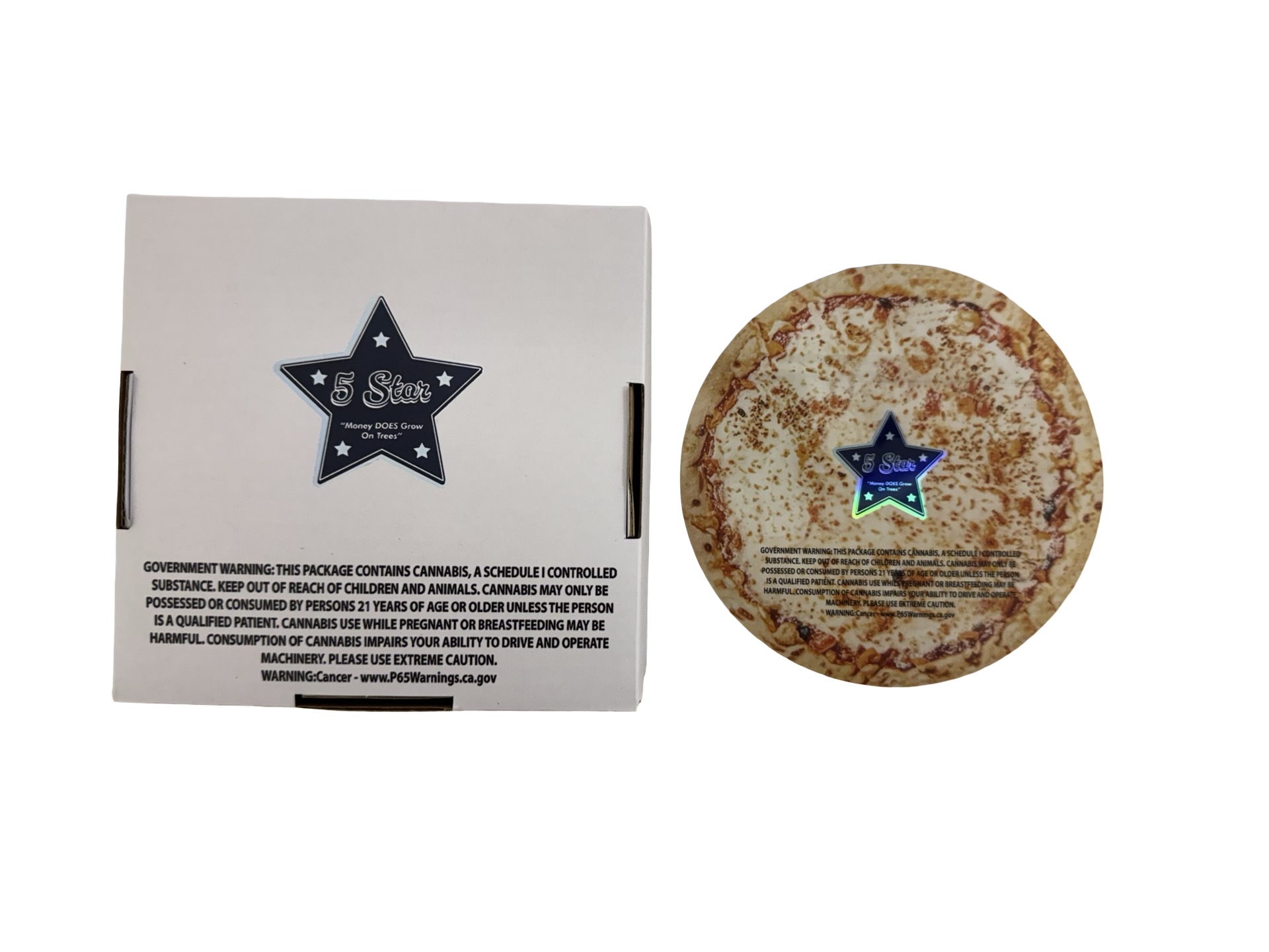 Shredder Pizza 3.5g Mylar Bags & Boxes 5 Star Shredder Pizza 3.5g Mylar Bags & Boxes 5 Star