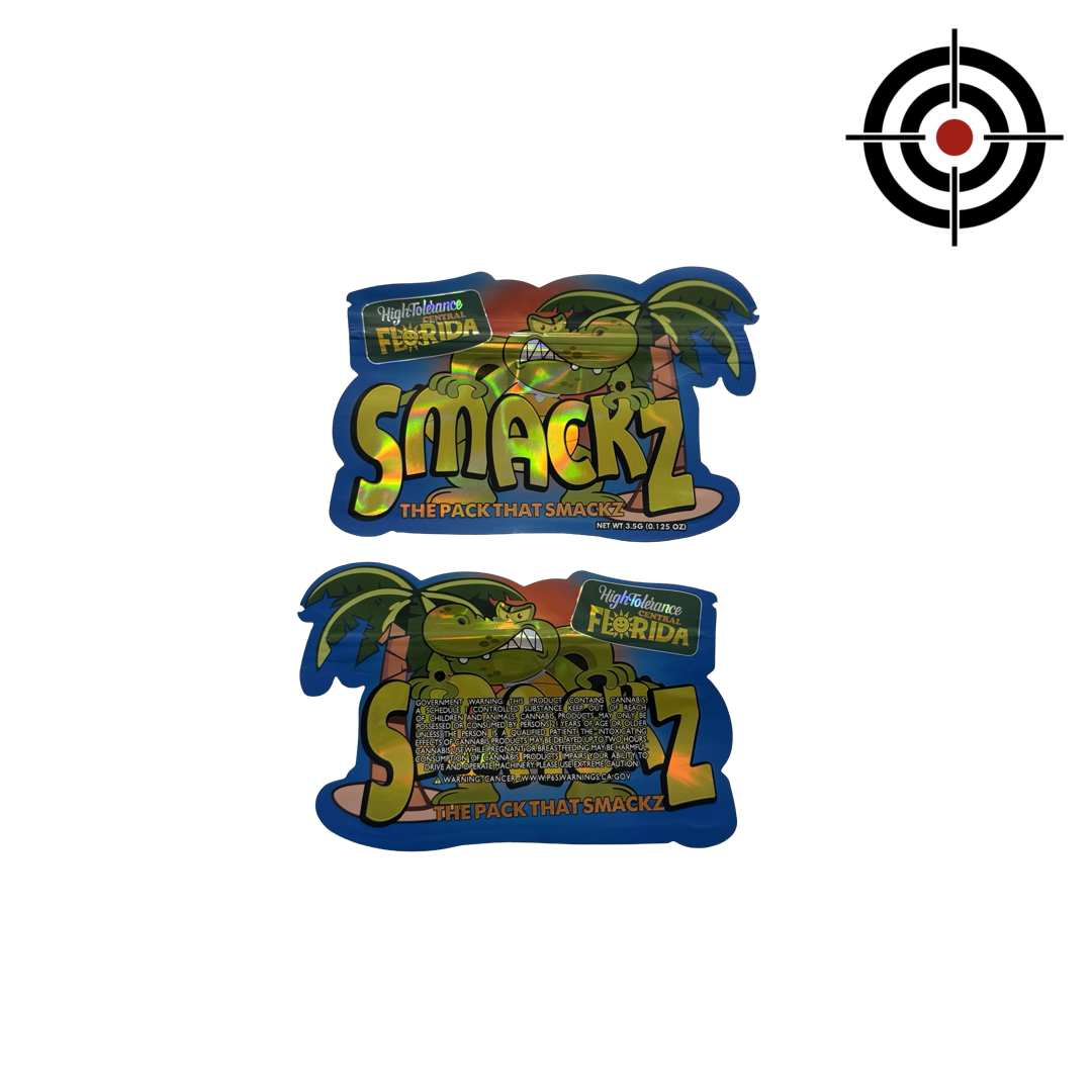 Smackz Mylar Bags 3.5g High Tolerance Smackz Mylar Bags 3.5g High Tolerance