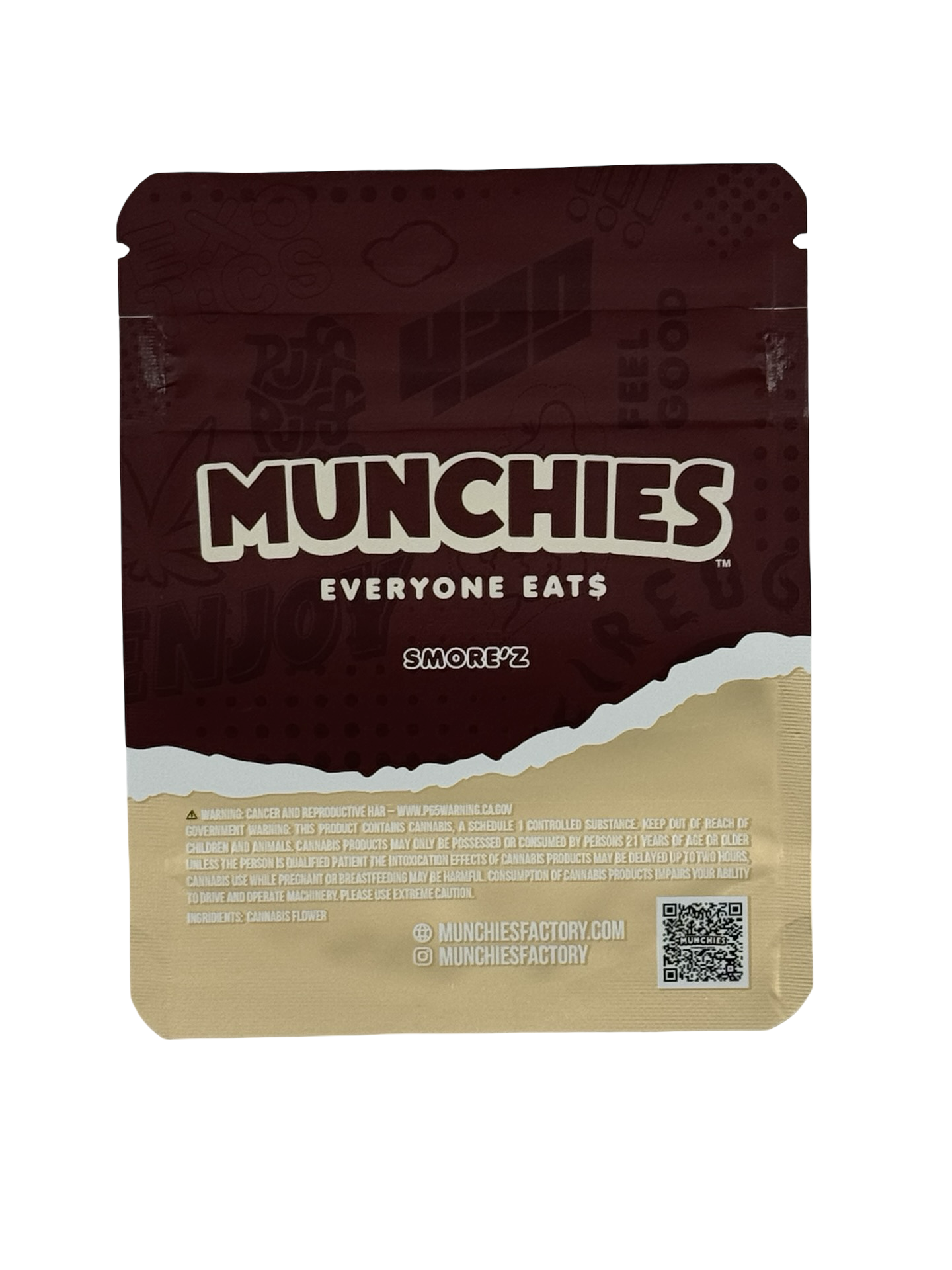 Smorez Marshmallow Mylar Bags 3.5g Munchies Smorez Marshmallow Mylar Bags 3.5g Munchies