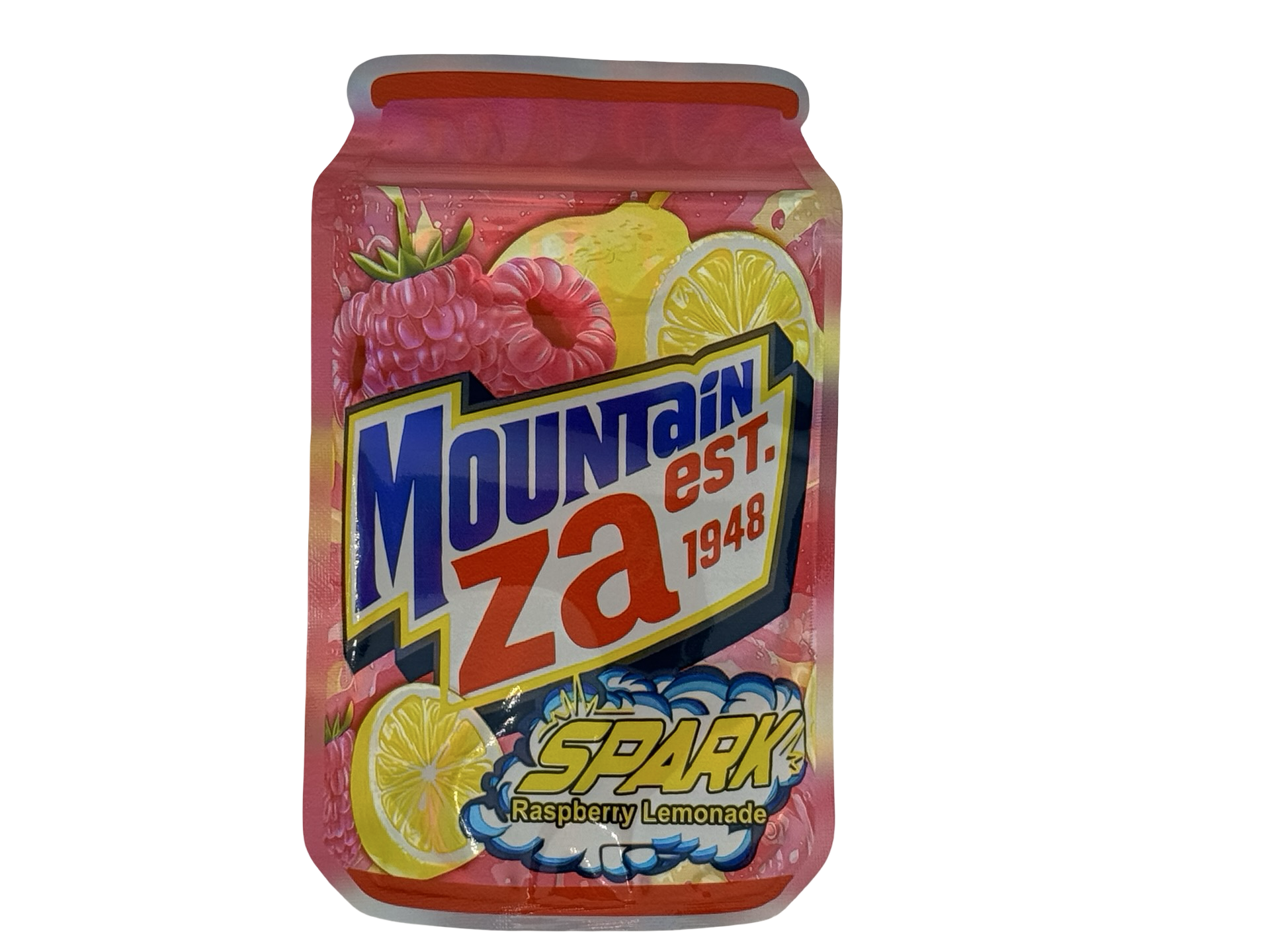 Spark Raspberry Lemonade 3.5g Mylar Bags Mountain Za Spark Raspberry Lemonade 3.5g Mylar Bags Mountain Za
