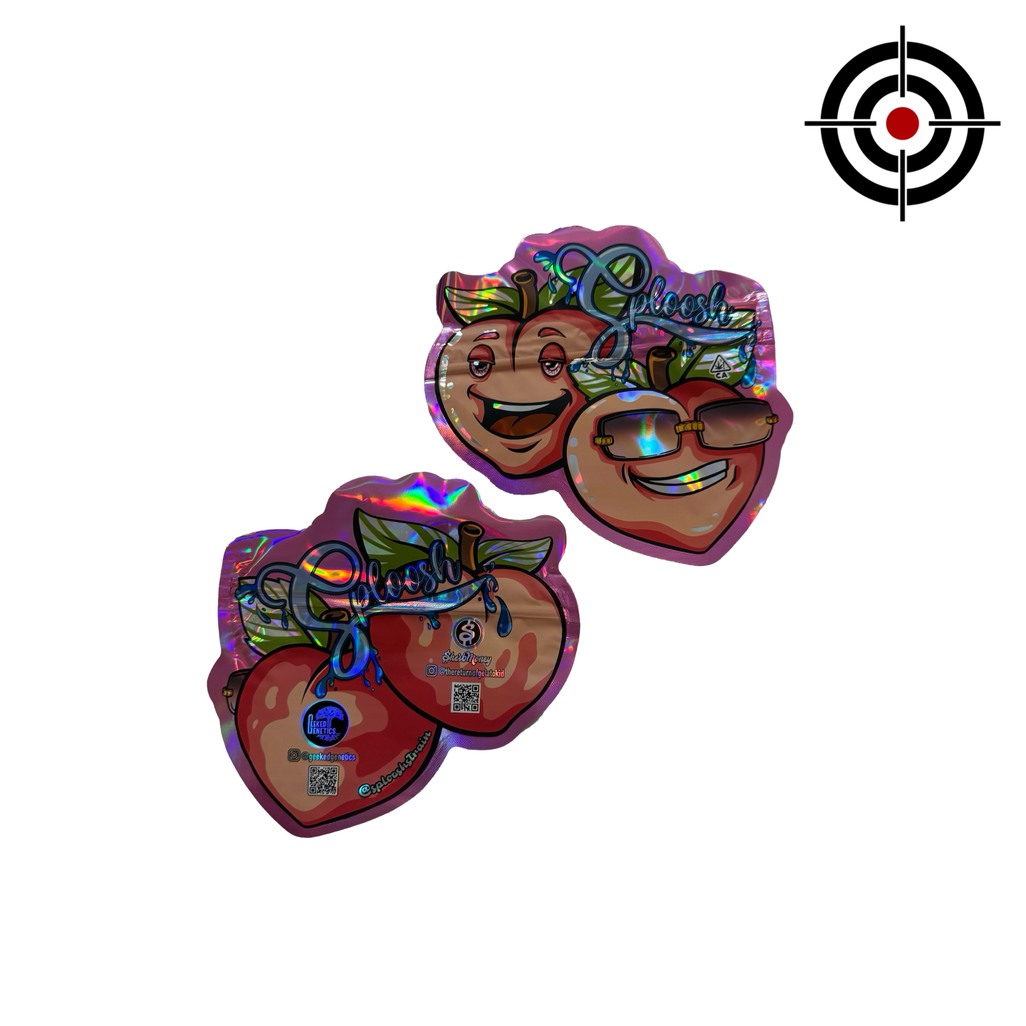 Sploosh Mylar Bags 3.5g SherbMoney Sploosh Mylar Bags 3.5g SherbMoney