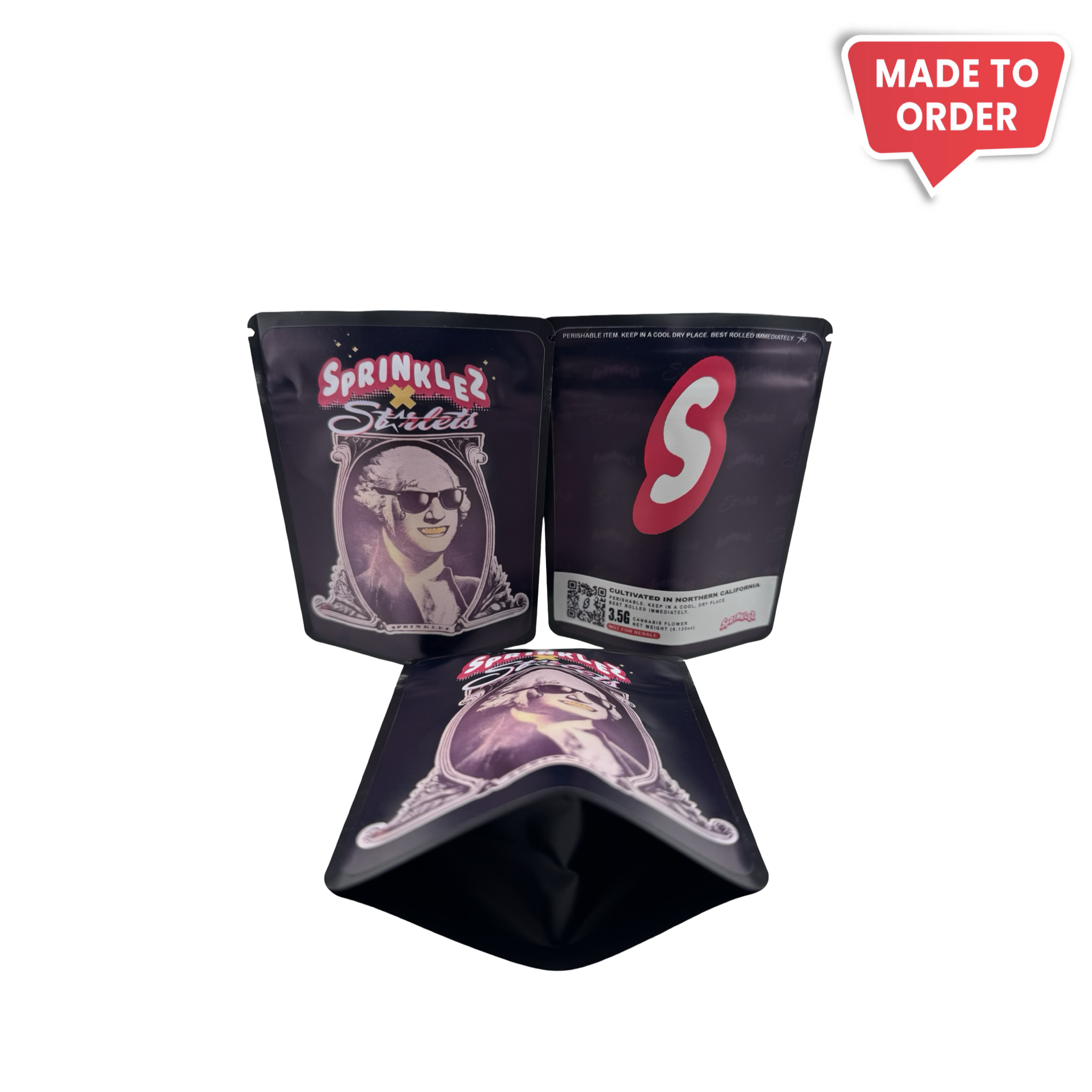 Sprinklez x Starlets 3.5g Mylar Bags Sprinklez Sprinklez x Starlets 3.5g Mylar Bags Sprinklez