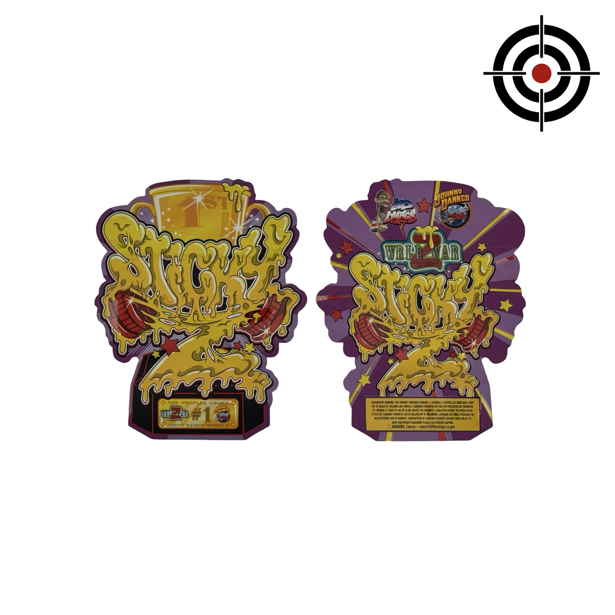 Sticky Z 3.5g Mylar Bags Johnny Dankco Sticky Z 3.5g Mylar Bags Johnny Dankco
