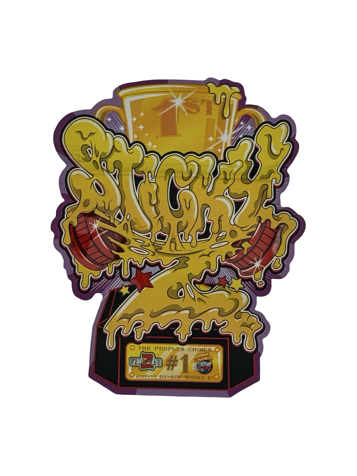 Sticky Z 3.5g Mylar Bags Johnny Dankco Sticky Z 3.5g Mylar Bags Johnny Dankco