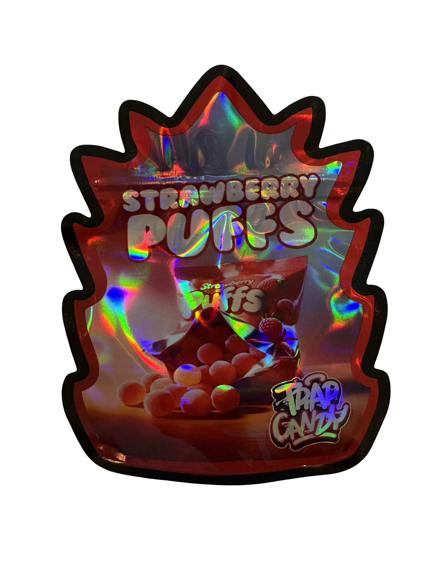 Strawberry Puffs Mylar Bags 3.5g Trap Candy Strawberry Puffs Mylar Bags 3.5g Trap Candy