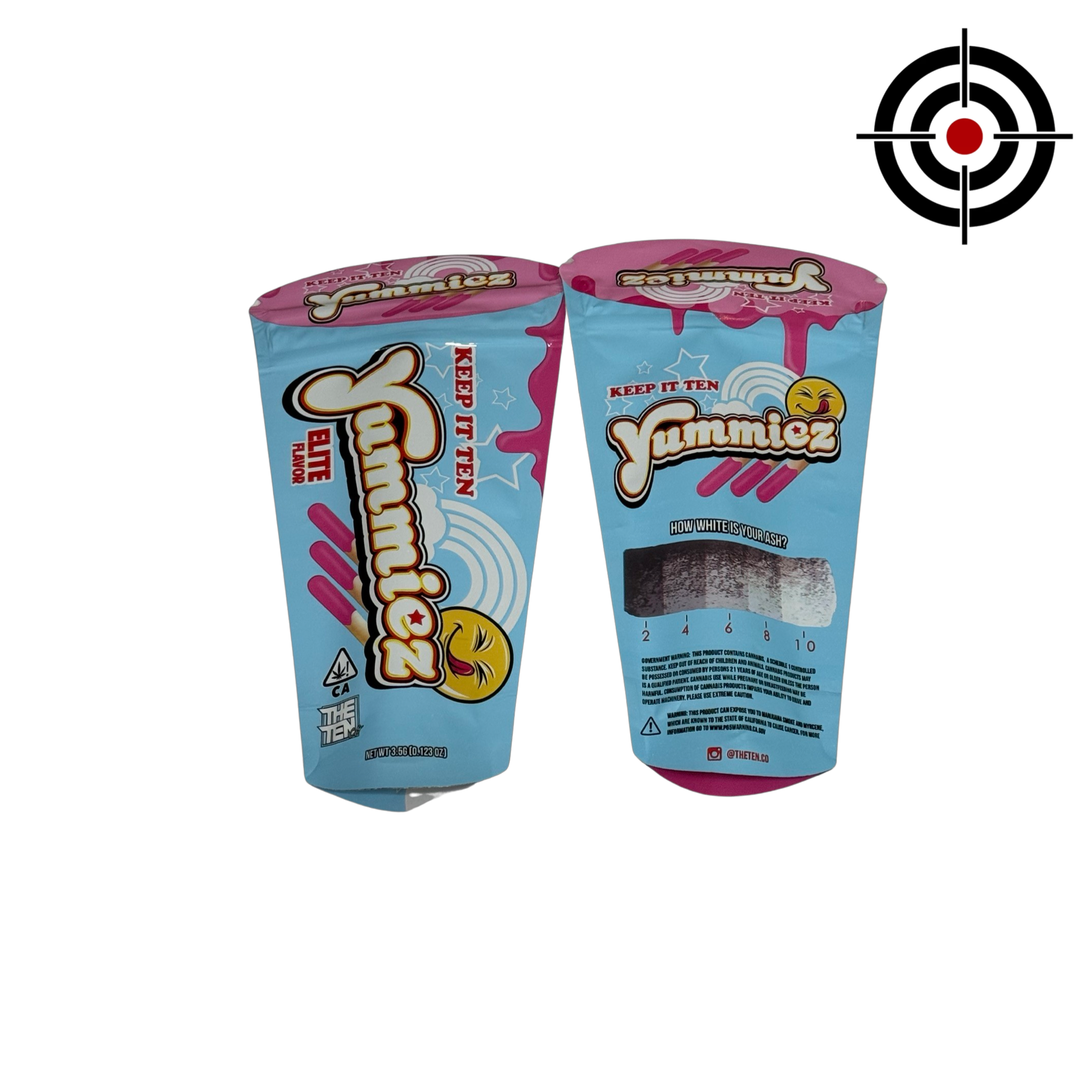 Strawberry Yummiez Mylar Bags 3.5g The Ten Co Strawberry Yummiez Mylar Bags 3.5g The Ten Co