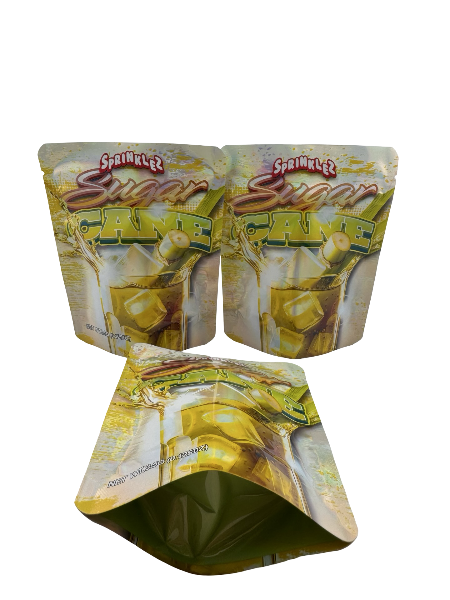Sugar Cane 3.5g Mylar Bags Sprinklez