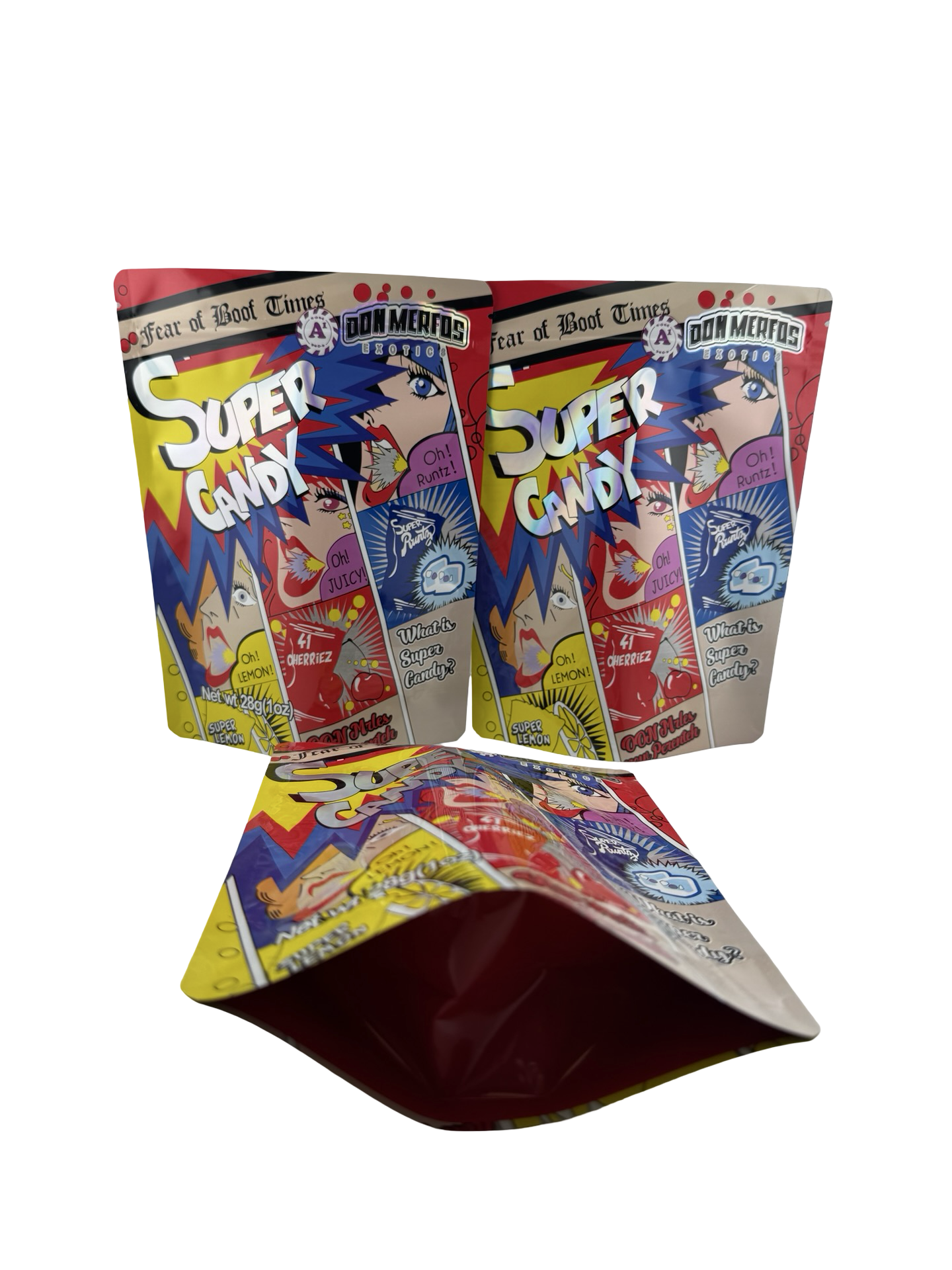 Super Candy 28g Mylar Bags (1oz) Don Merfos Super Candy 28g Mylar Bags (1oz) Don Merfos