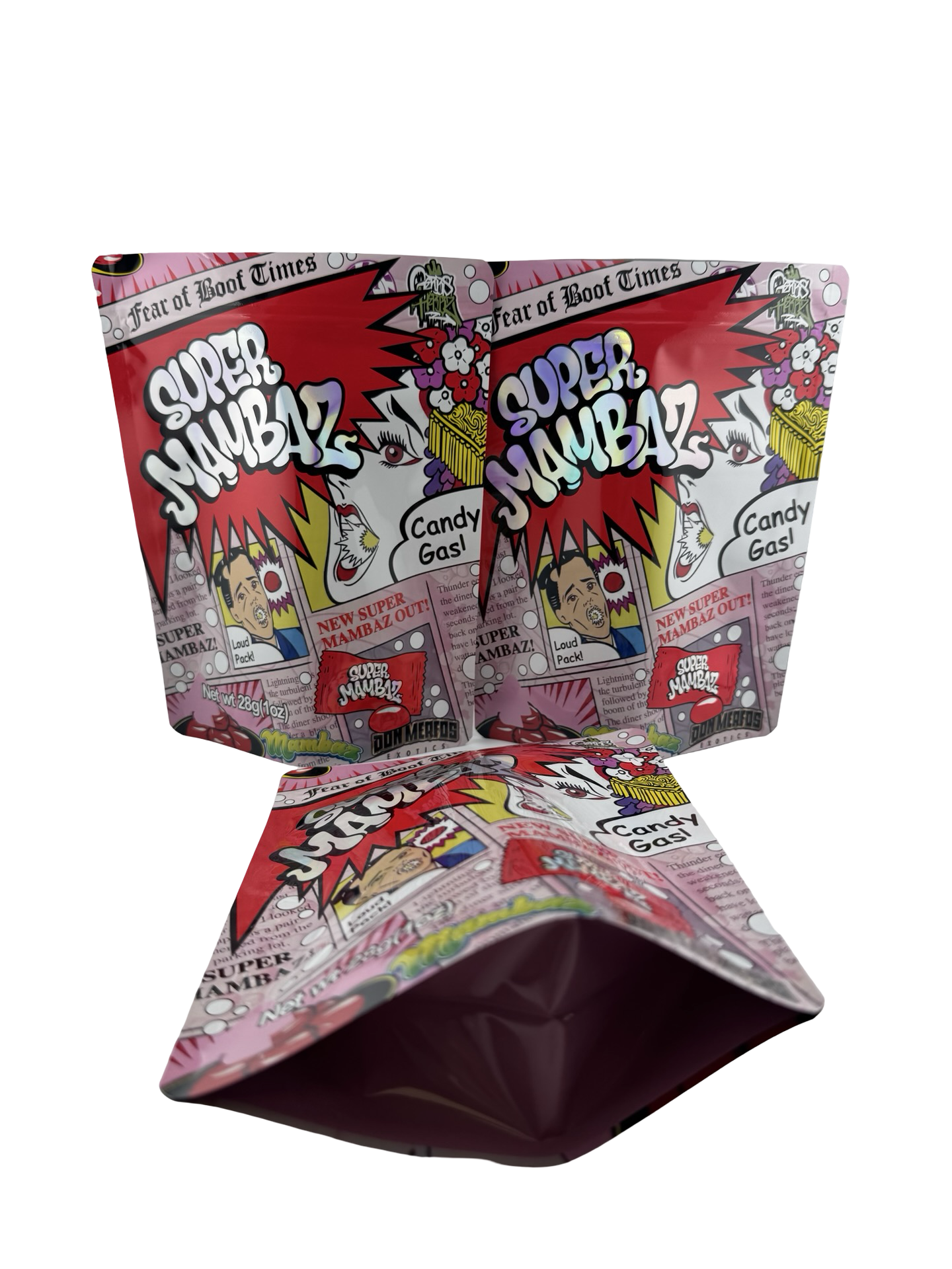 Super Mambaz 28g Mylar Bags (1oz) Don Merfos Super Mambaz 28g Mylar Bags (1oz) Don Merfos