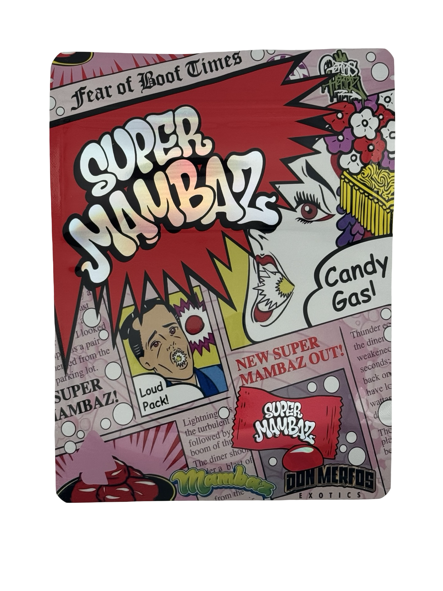 Super Mambaz 28g Mylar Bags (1oz) Don Merfos Super Mambaz 28g Mylar Bags (1oz) Don Merfos
