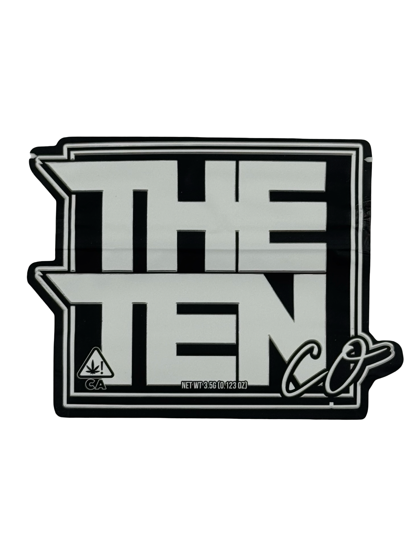 Tenco Flagship Mylar Bags 3.5g The Ten Co Tenco Flagship Mylar Bags 3.5g The Ten Co