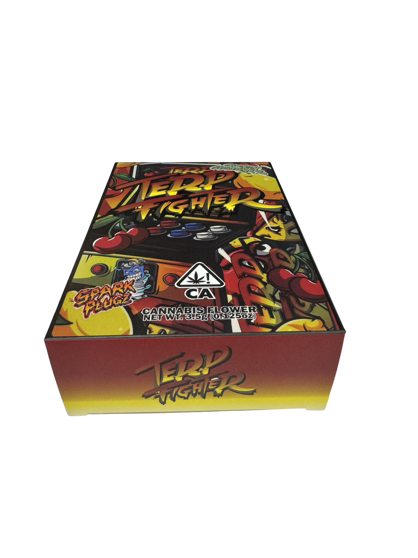 Terp Fighter 3.5g Mylar Bags & Boxes Spark Plugz Terp Fighter 3.5g Mylar Bags & Boxes Spark Plugz