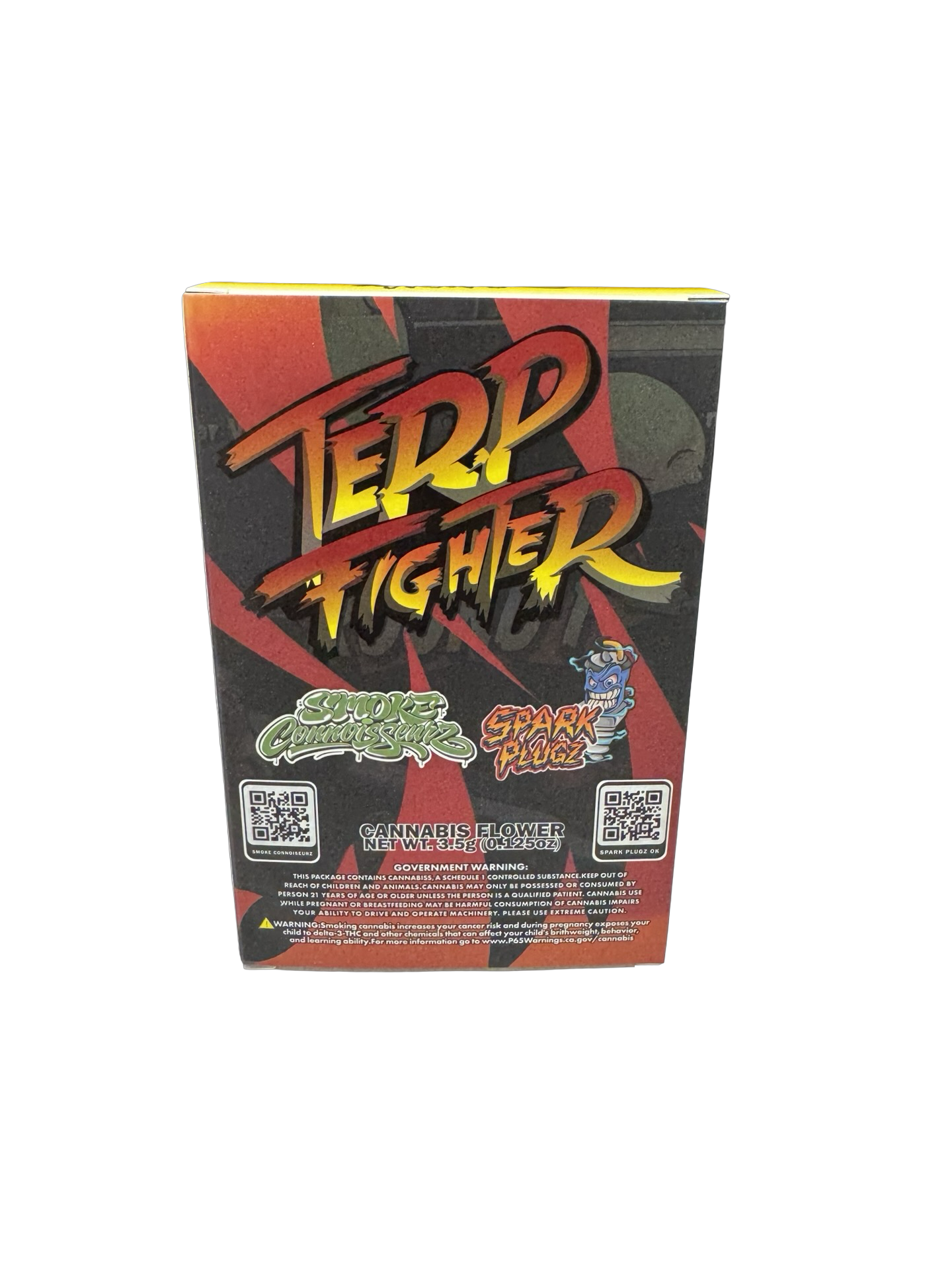 Terp Fighter 3.5g Mylar Bags & Boxes Spark Plugz Terp Fighter 3.5g Mylar Bags & Boxes Spark Plugz