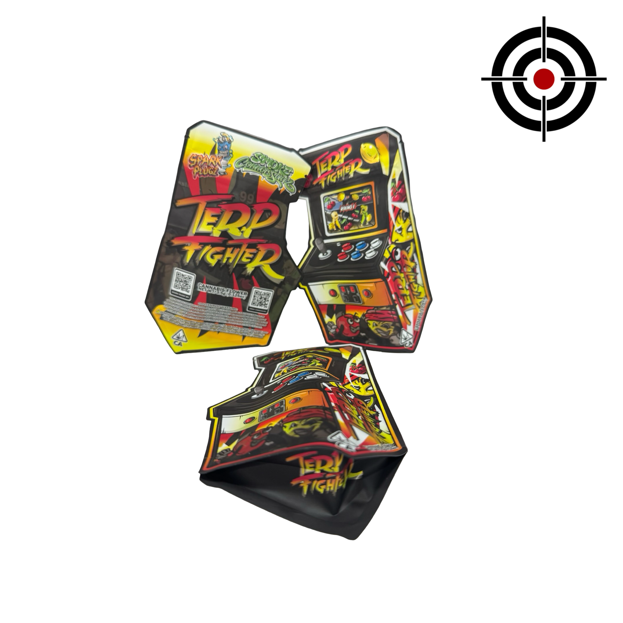 Terp Fighter 3.5g Mylar Bags Spark Plugz Terp Fighter 3.5g Mylar Bags Spark Plugz