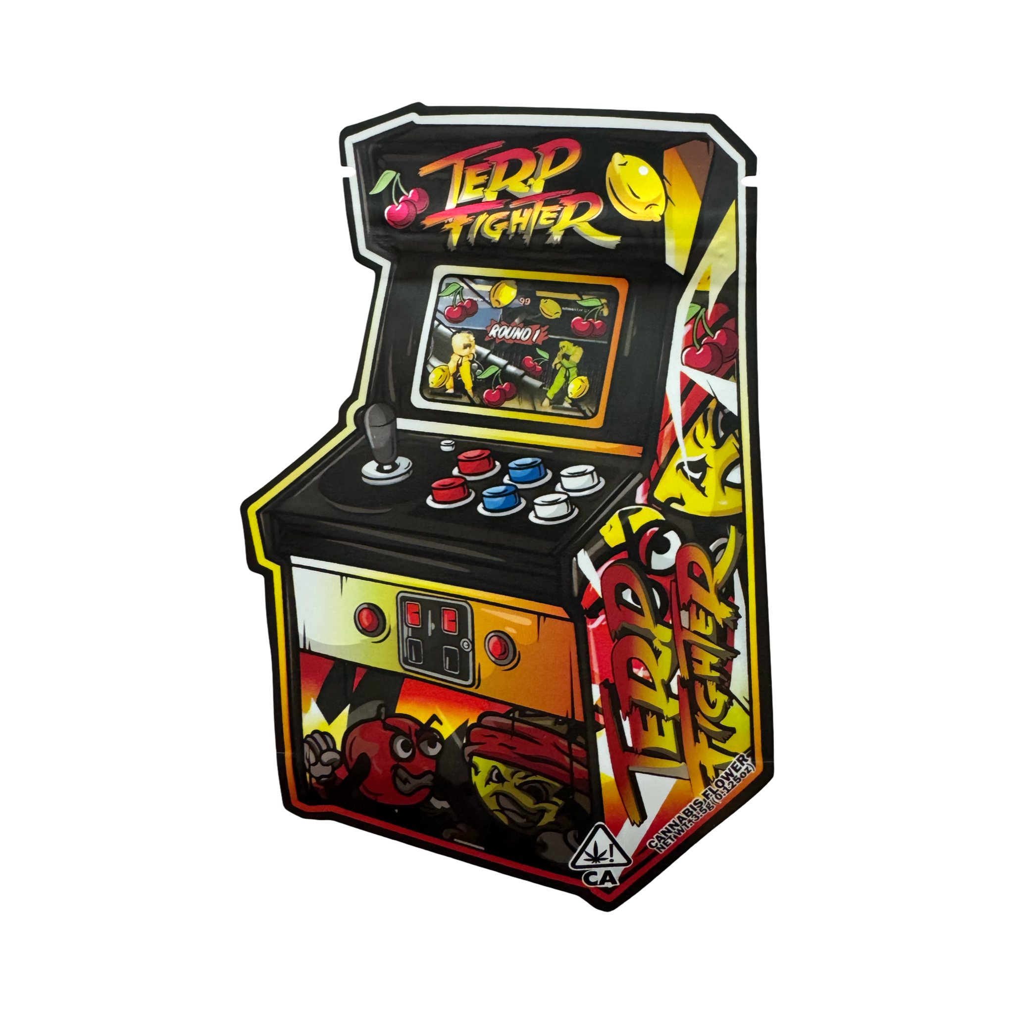 Terp Fighter 3.5g Mylar Bags Spark Plugz Terp Fighter 3.5g Mylar Bags Spark Plugz