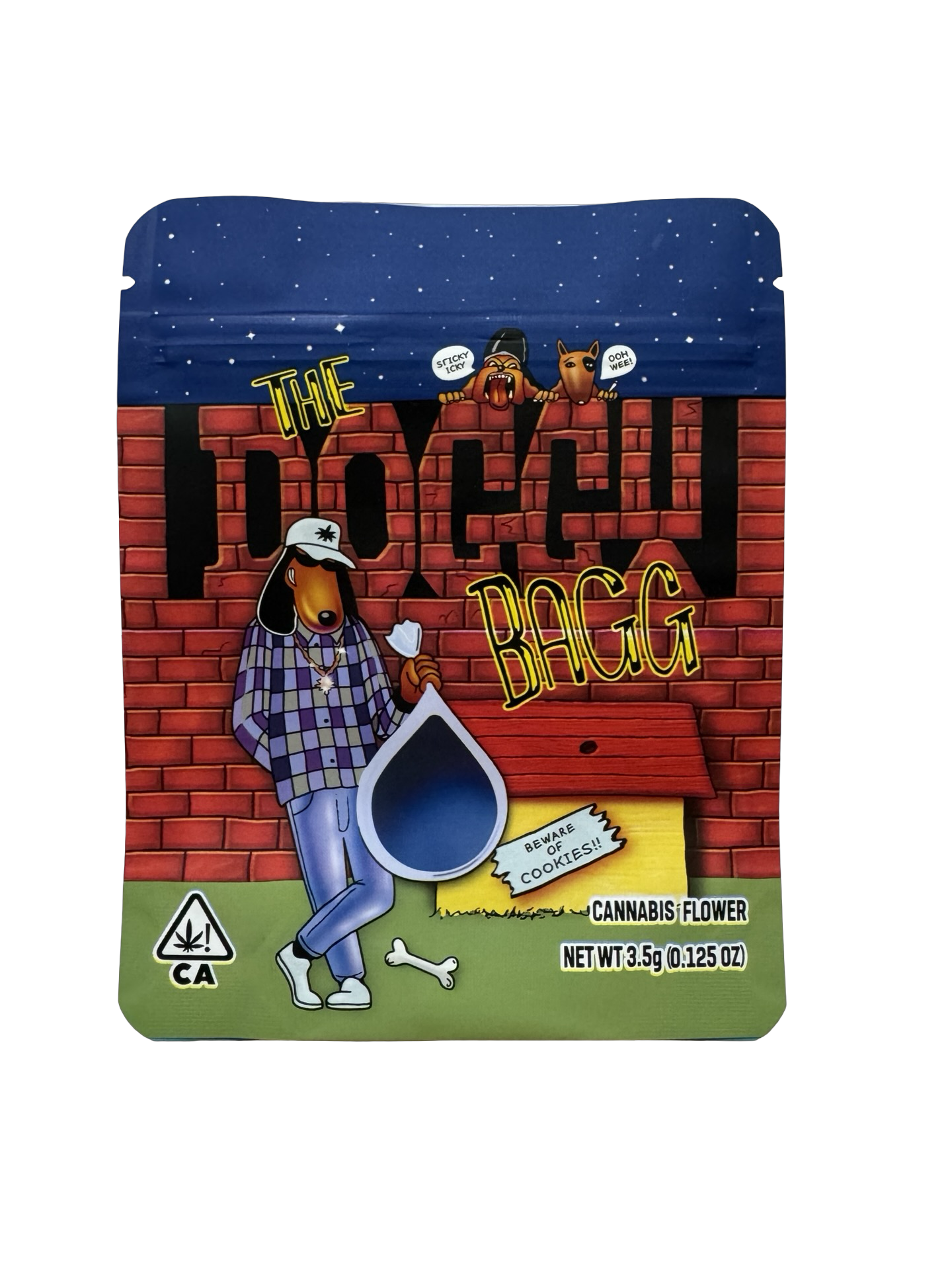 The Doggy Bagg Mylar Bags 3.5g Cookies The Doggy Bagg Mylar Bags 3.5g Cookies