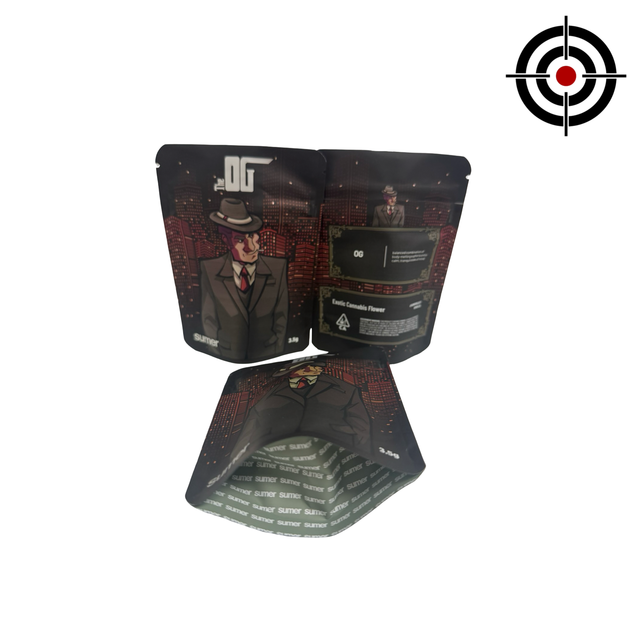 The OG Mylar Bags 3.5g Sumer The OG Mylar Bags 3.5g Sumer