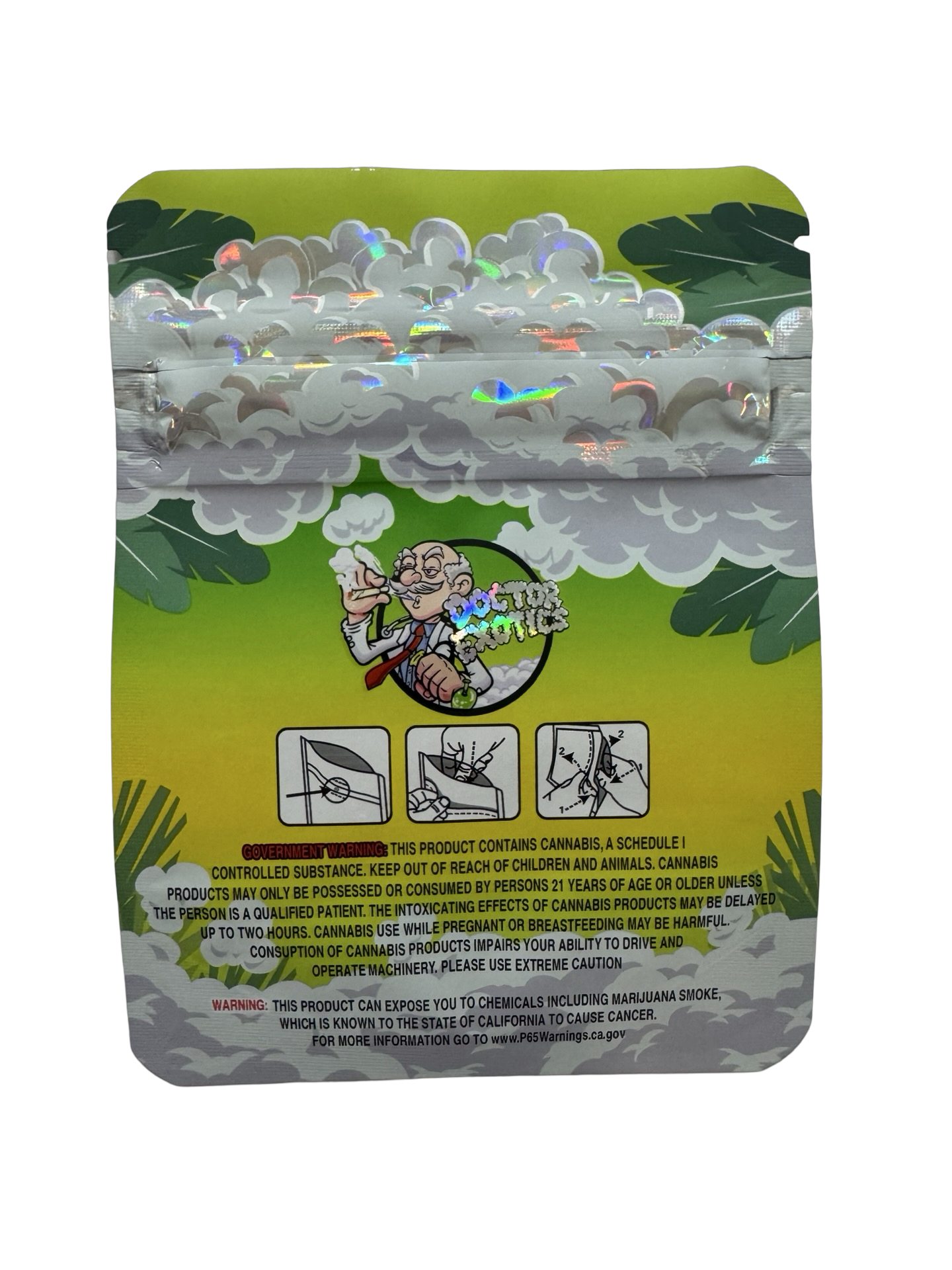 Tiki Tiki Mylar Bags 3.5g Doctor Exotics Tiki Tiki Mylar Bags 3.5g Doctor Exotics