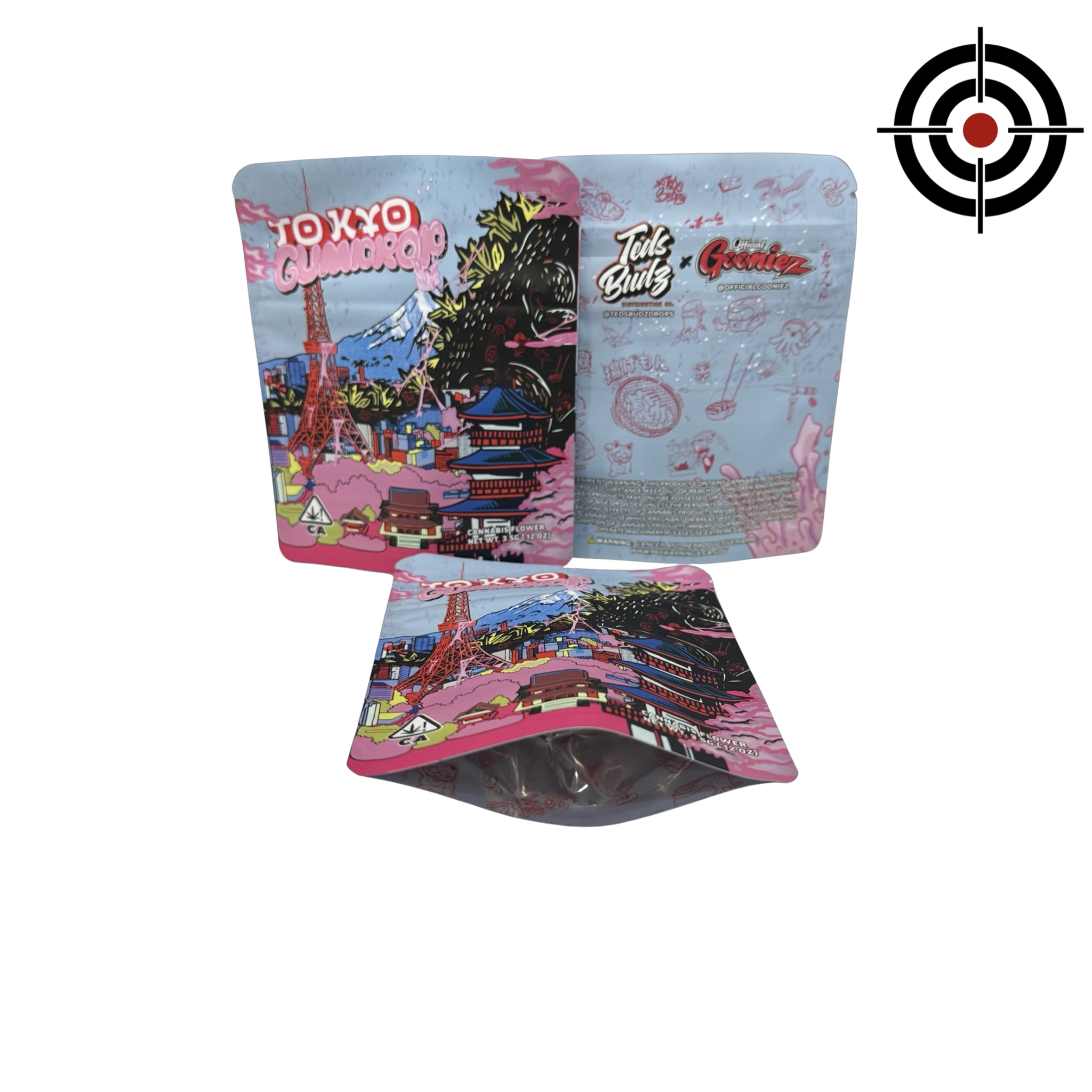 Tokyo Gumdrop Mylar Bags 3.5g Gooniez Tokyo Gumdrop Mylar Bags 3.5g Gooniez