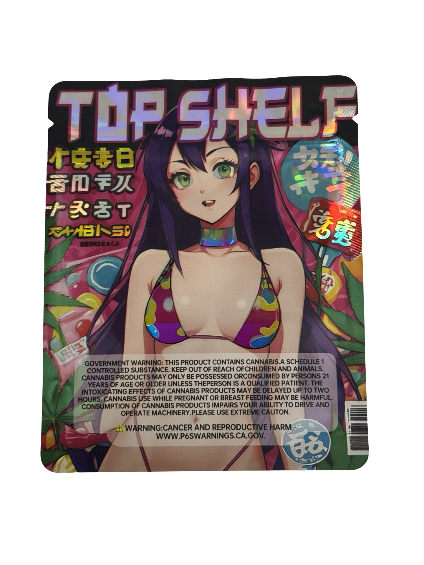 Top Shelf Mylar Bags 3.5g Top Shelf Mylar Bags 3.5g