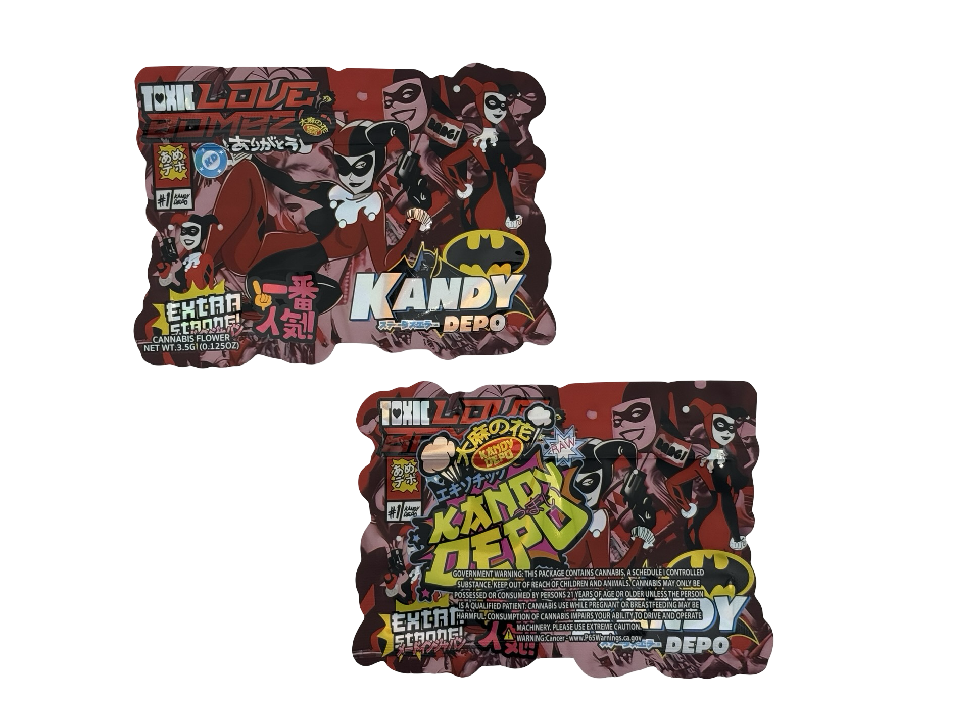 Toxic Love Bombz Mylar Bags 3.5g Kandy Depo Toxic Love Bombz Mylar Bags 3.5g Kandy Depo
