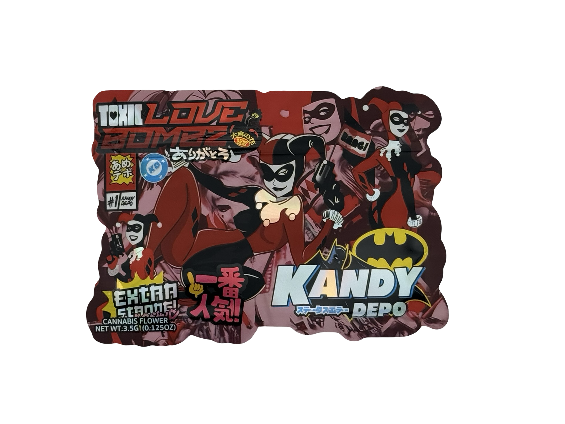 Toxic Love Bombz Mylar Bags 3.5g Kandy Depo Toxic Love Bombz Mylar Bags 3.5g Kandy Depo