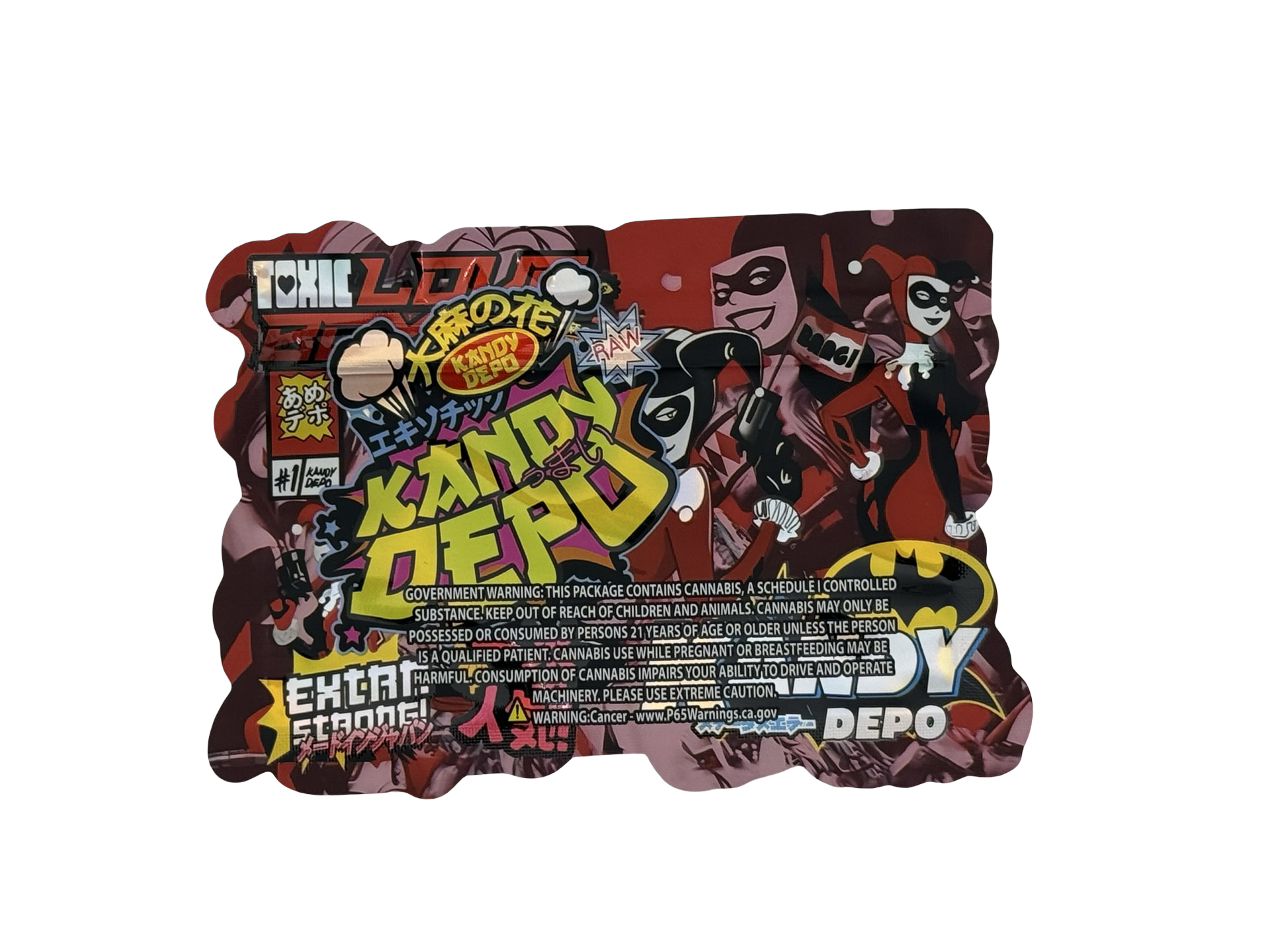 Toxic Love Bombz Mylar Bags 3.5g Kandy Depo Toxic Love Bombz Mylar Bags 3.5g Kandy Depo