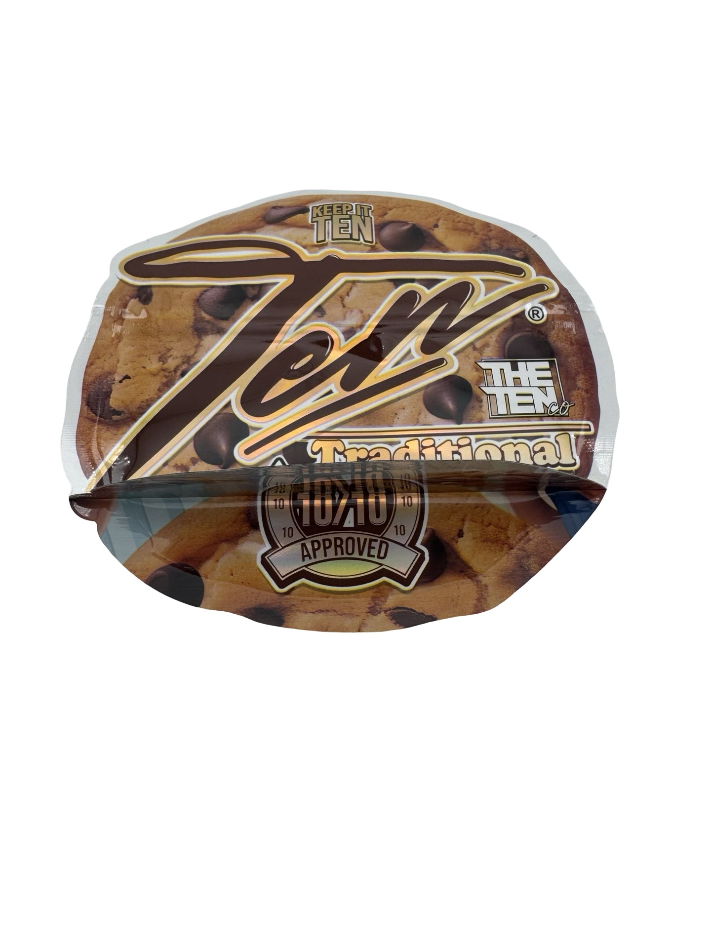 Traditional Cookies Mylar Bags 3.5g The Ten Co Traditional Cookies Mylar Bags 3.5g The Ten Co