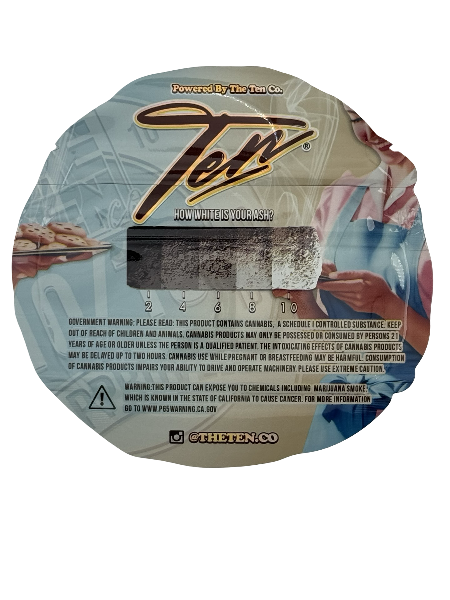 Traditional Cookies Mylar Bags 3.5g The Ten Co Traditional Cookies Mylar Bags 3.5g The Ten Co