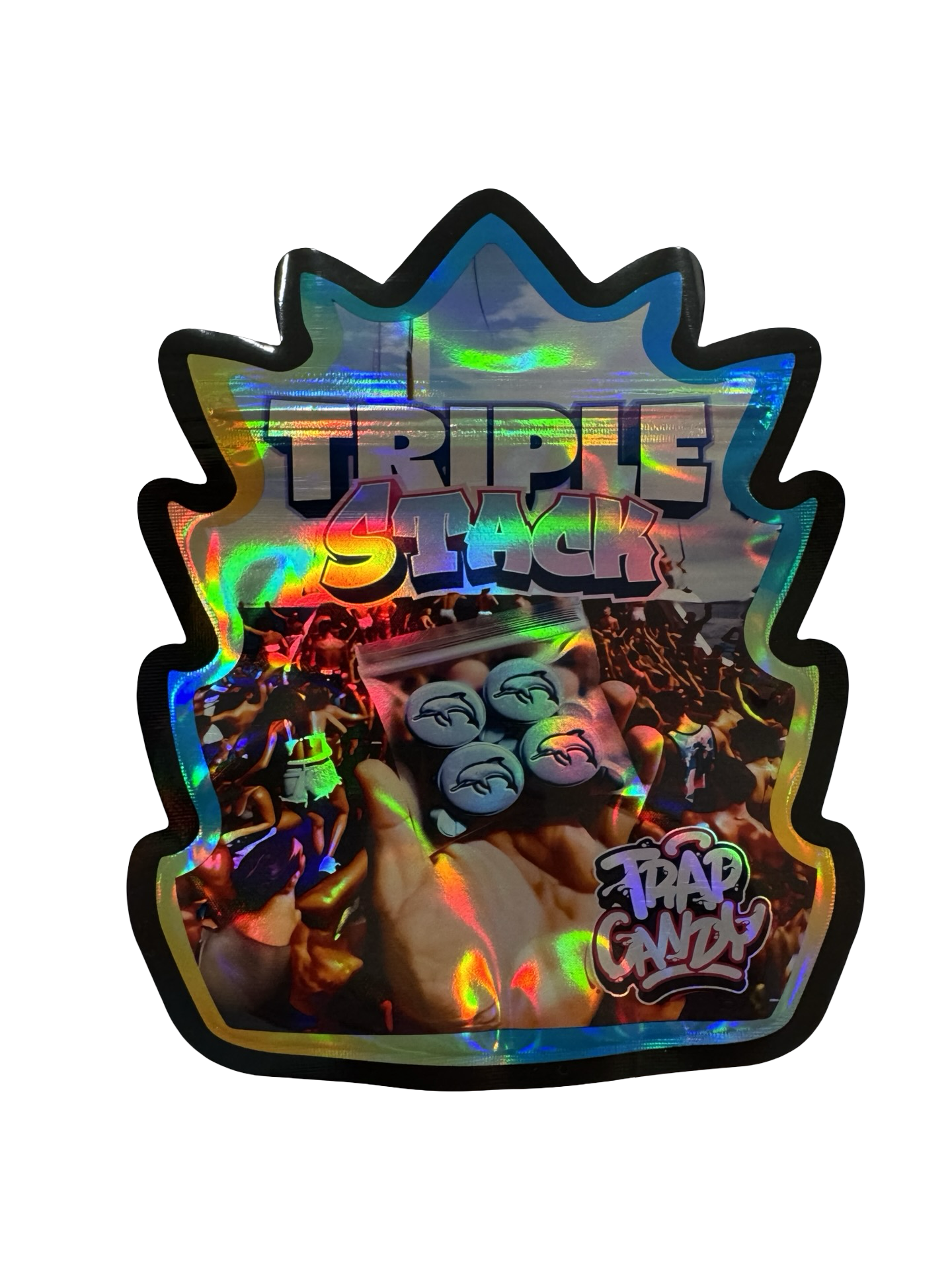 Triple Stack Mylar Bags 3.5g Trap Candy Triple Stack Mylar Bags 3.5g Trap Candy
