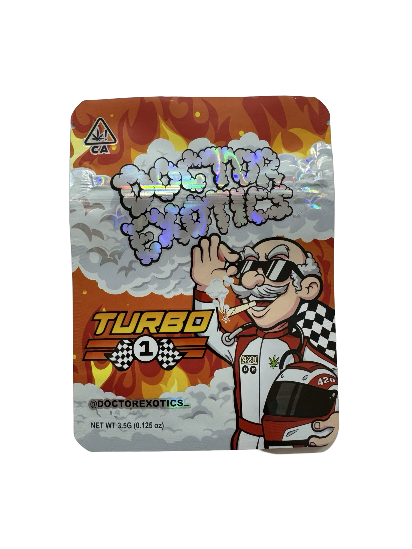 Turbo Mylar Bags 3.5g Doctor Exotics Turbo Mylar Bags 3.5g Doctor Exotics