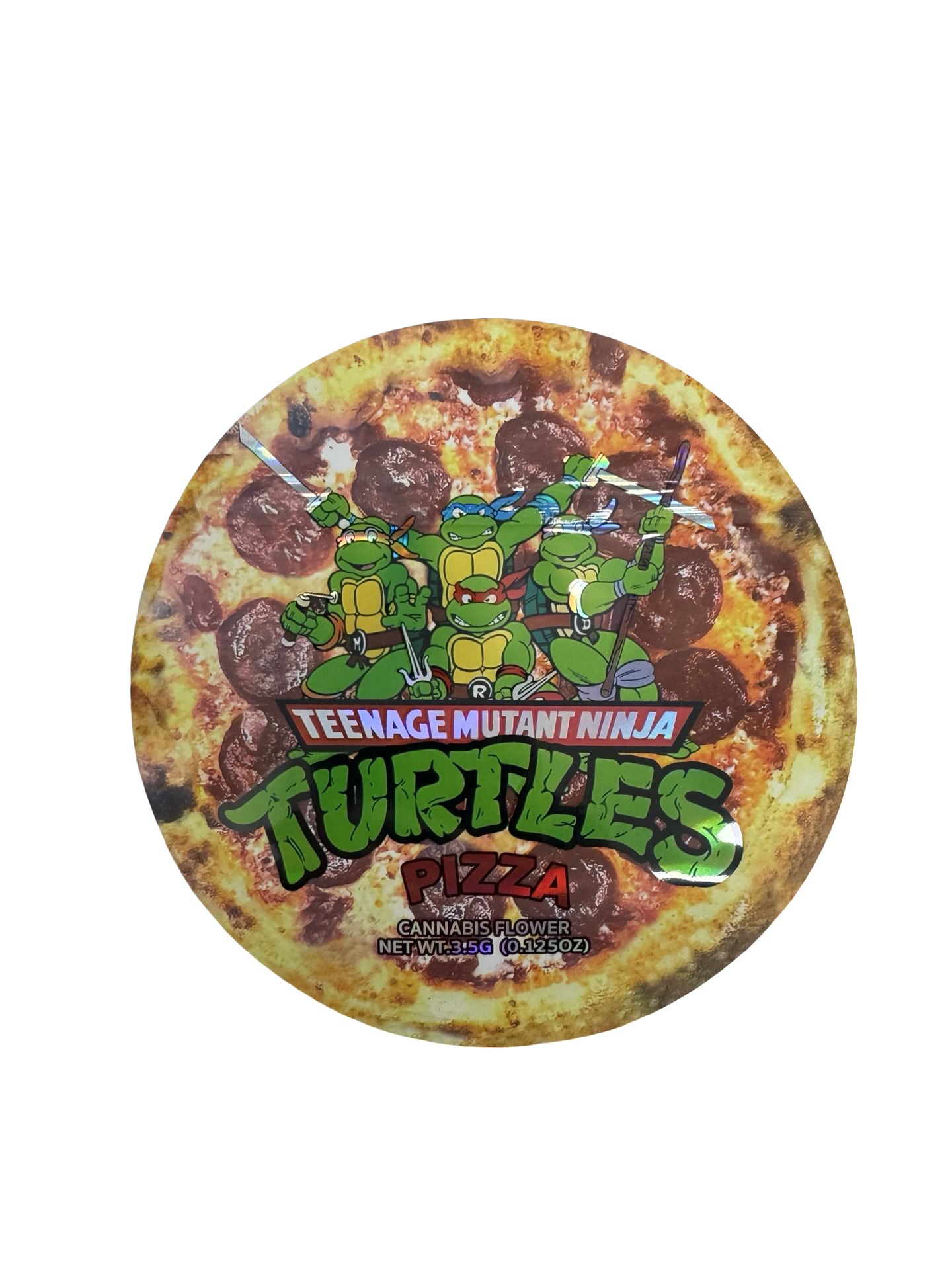 Turtles Pizza 3.5g Mylar Bags & Boxes 5 Star Turtles Pizza 3.5g Mylar Bags & Boxes 5 Star