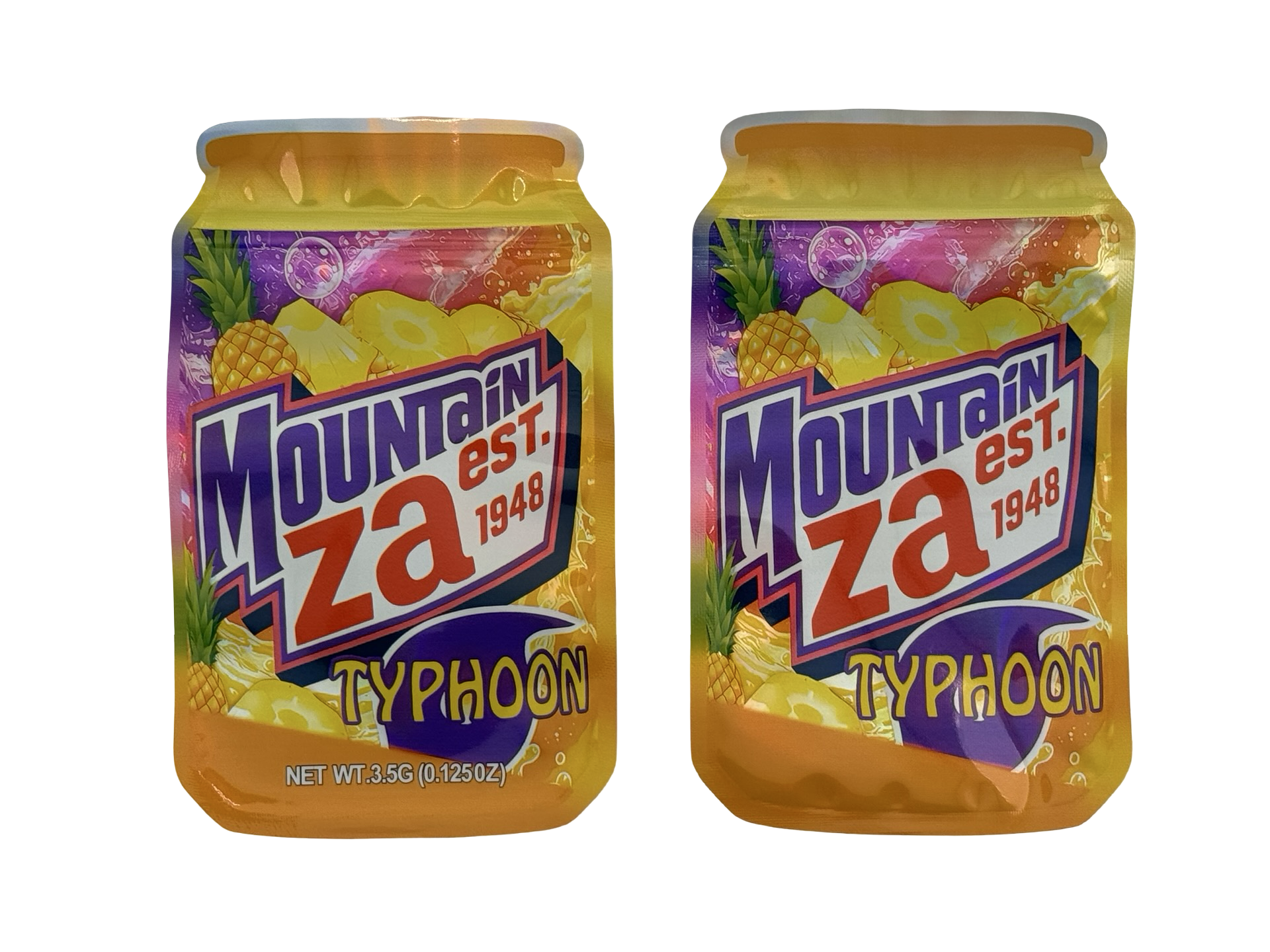 Typhoon 3.5g Mylar Bags Mountain Za Typhoon 3.5g Mylar Bags Mountain Za
