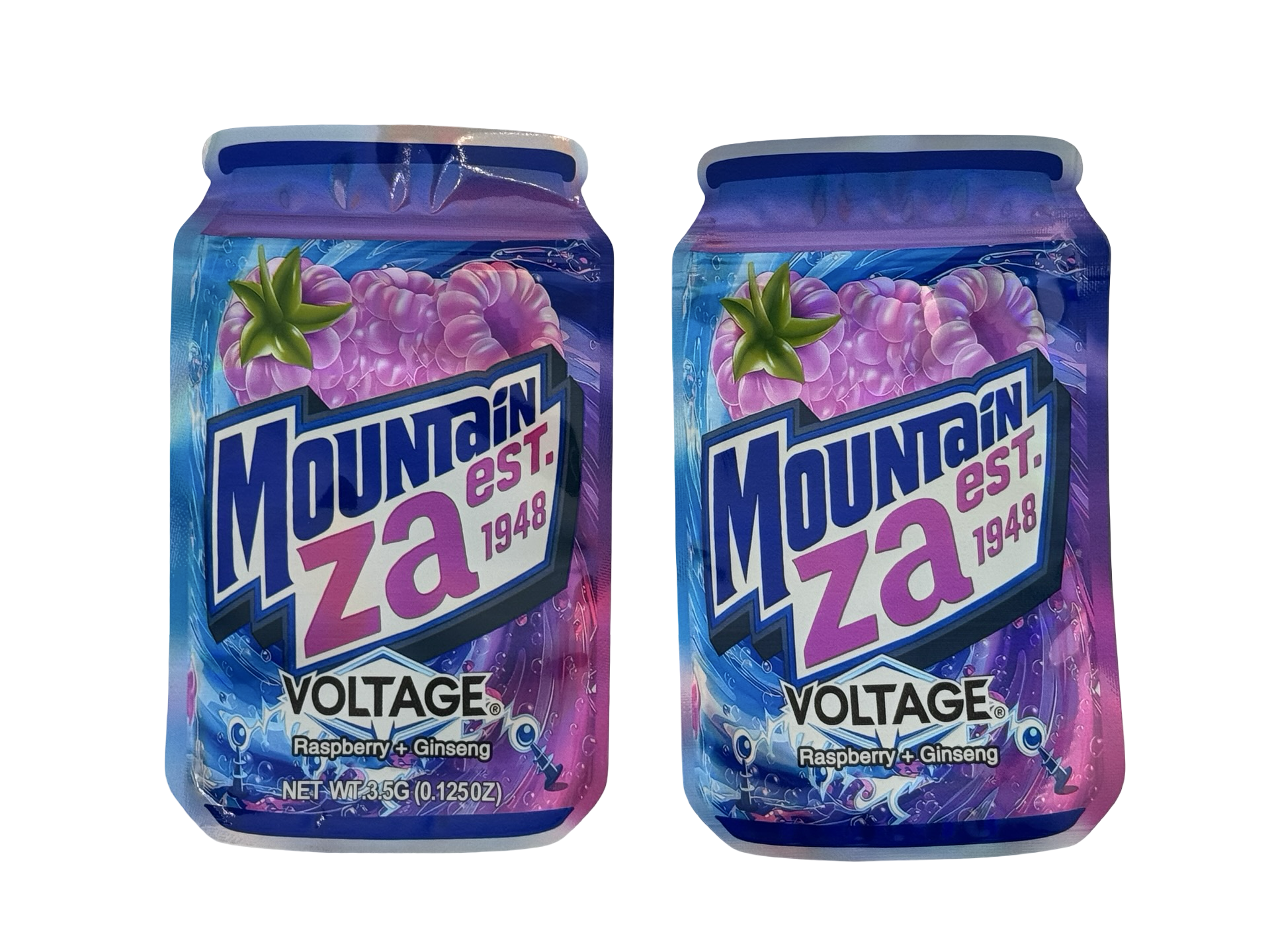 Voltage 3.5g Mylar Bags Mountain Za Voltage 3.5g Mylar Bags Mountain Za