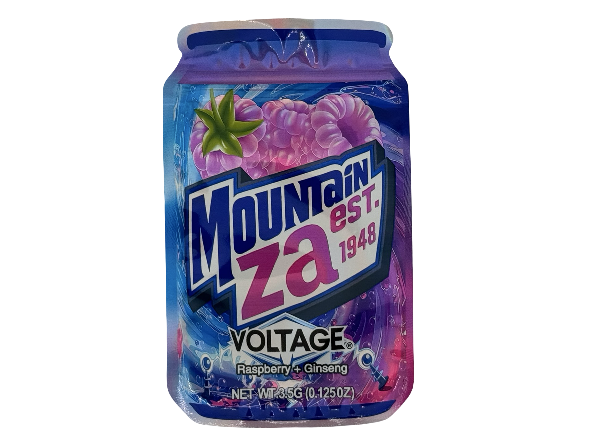 Voltage 3.5g Mylar Bags Mountain Za Voltage 3.5g Mylar Bags Mountain Za
