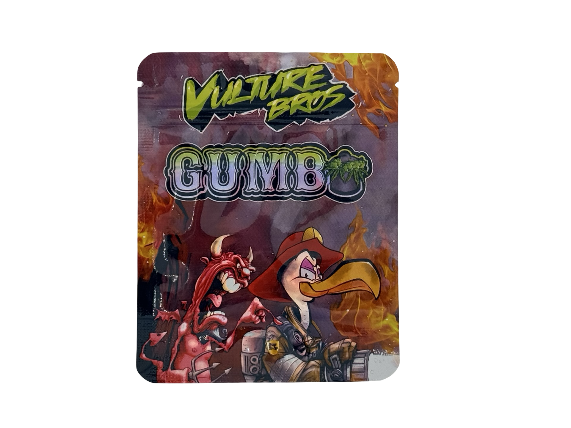Vulture Bros 3.5g Mylar Bags Gumbo Vulture Bros 3.5g Mylar Bags Gumbo