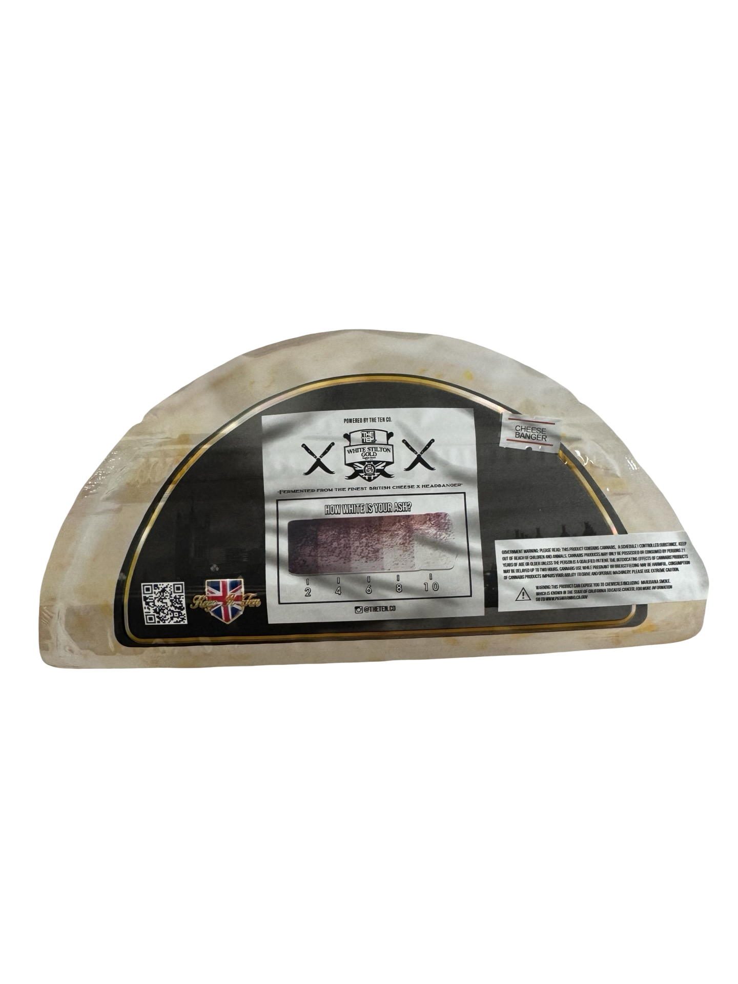 White Stilton Gold Mylar Bags 3.5g The Ten Co White Stilton Gold Mylar Bags 3.5g The Ten Co