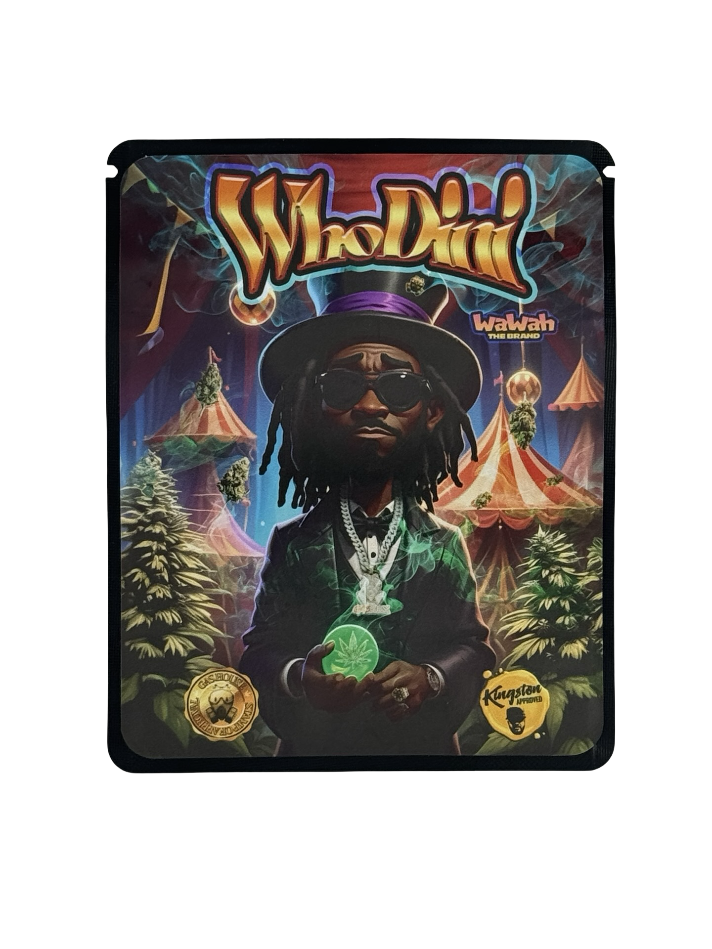 WhoDini Mylar Bags 3.5g Wawah WhoDini Mylar Bags 3.5g Wawah