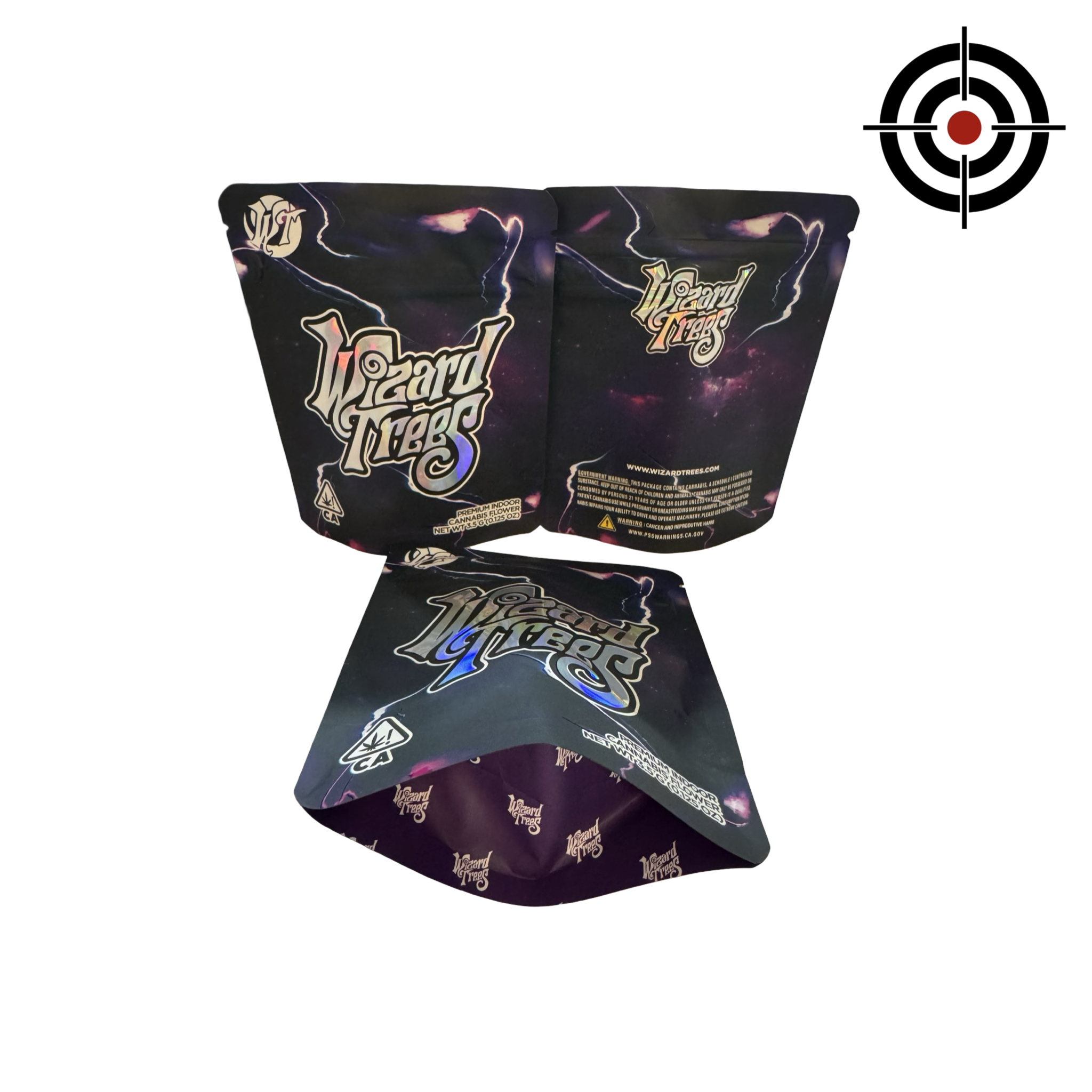 Wizard Trees Mylar Bags 3.5g Wizard Trees